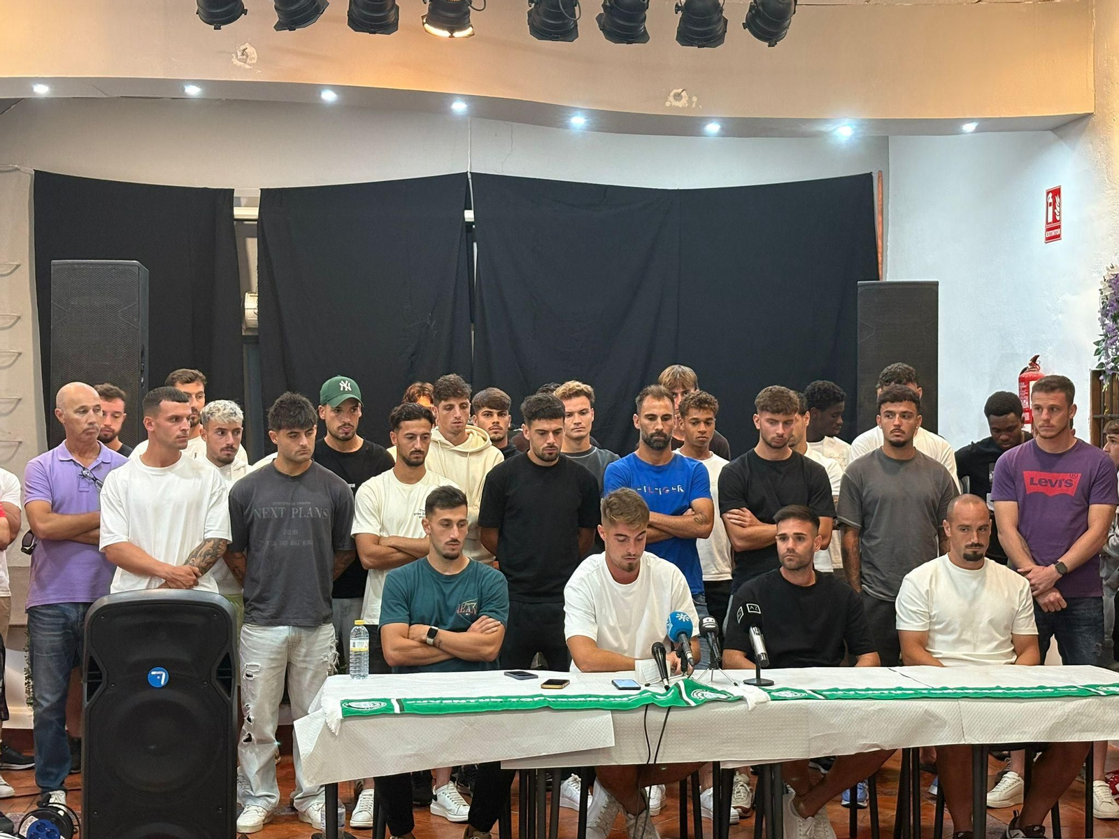 Los jugadores del Juventud de Torremolinos denuncian los impagos