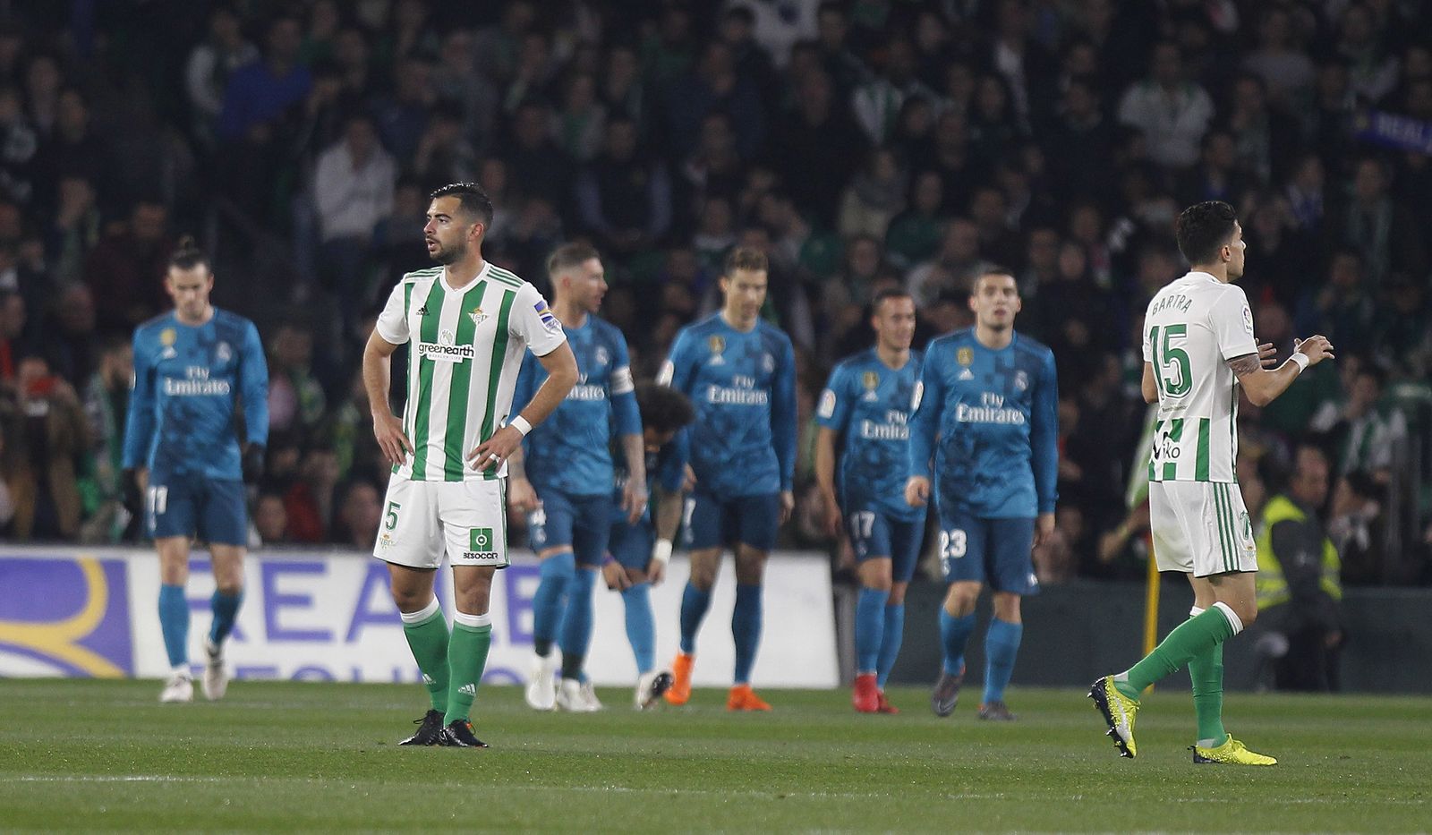 El Real Betis-Real Madrid, en imágenes