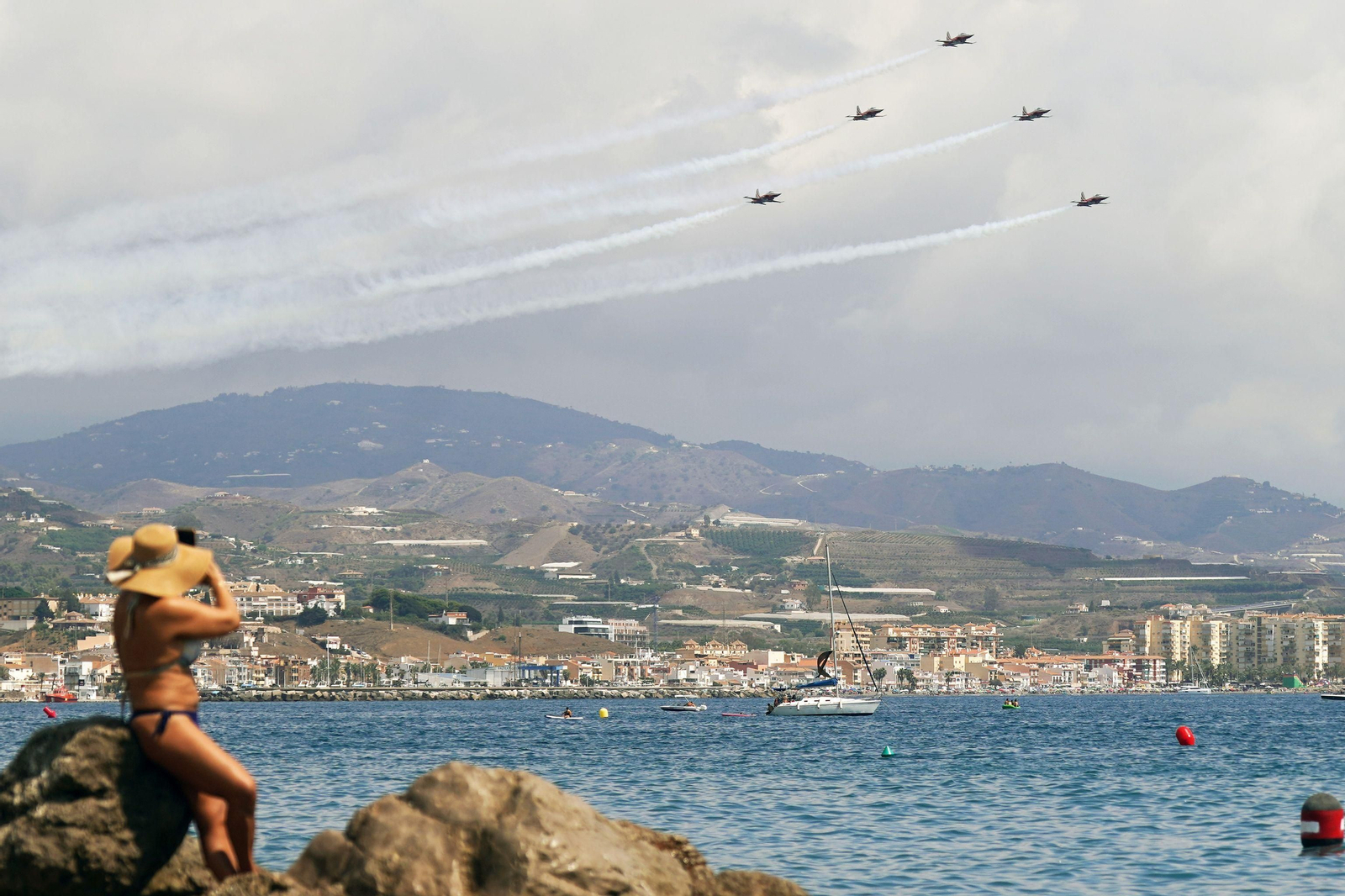 El Festival Aéreo de Torre del Mar, en fotos