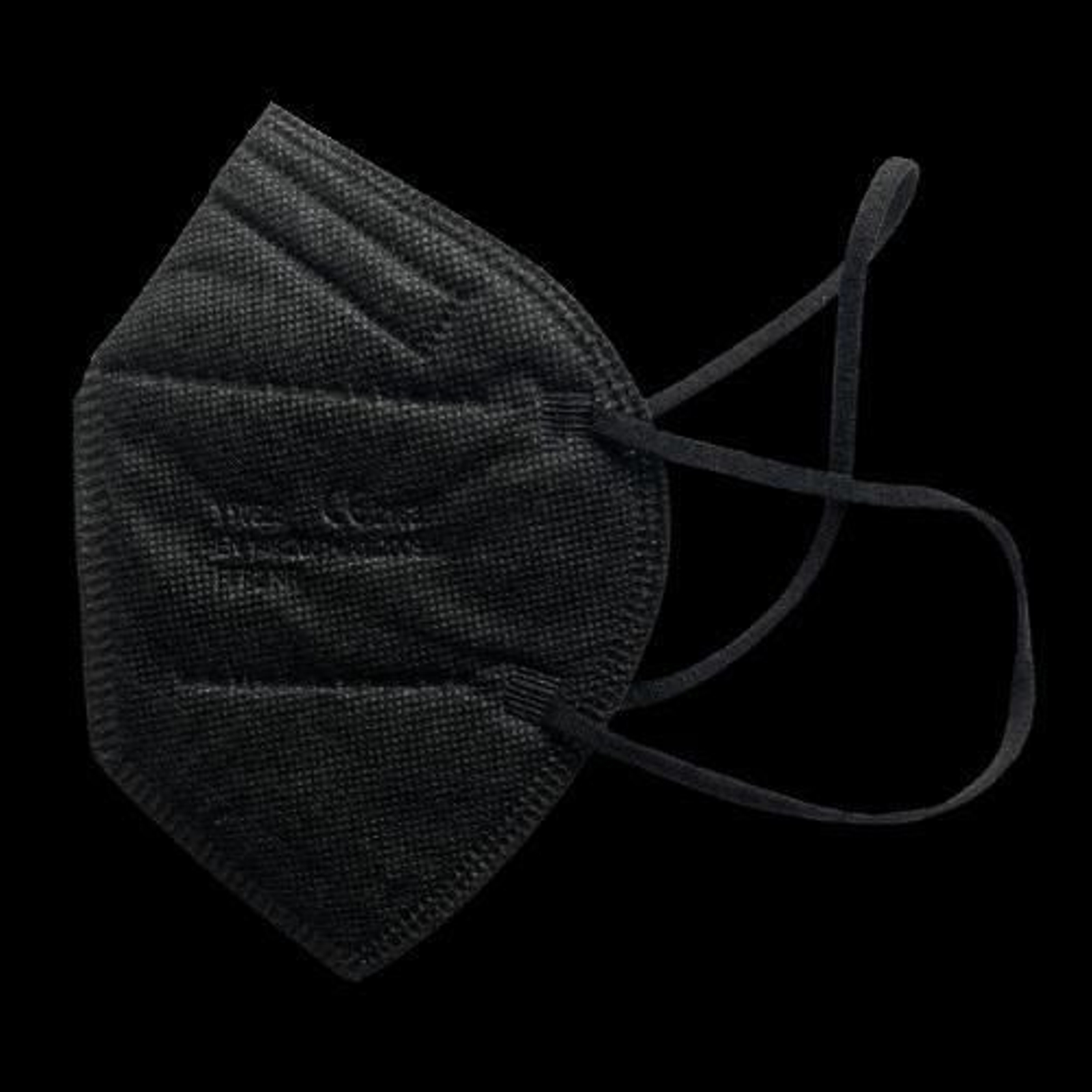 Mascarilla FFP2 negra.