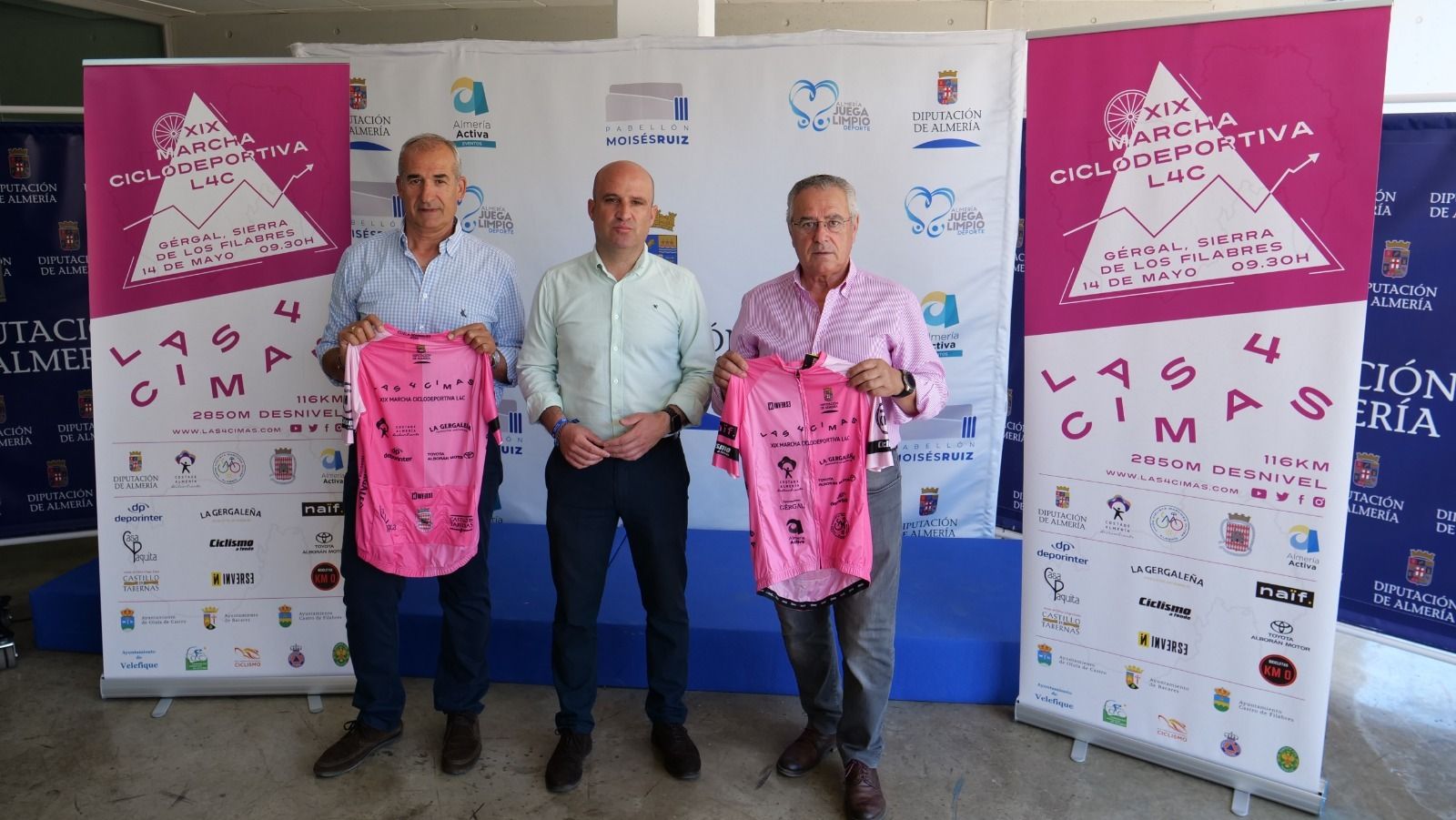Juan Martínez Oliver, José Antonio García y Miguel Guijarro en la presentación del evento