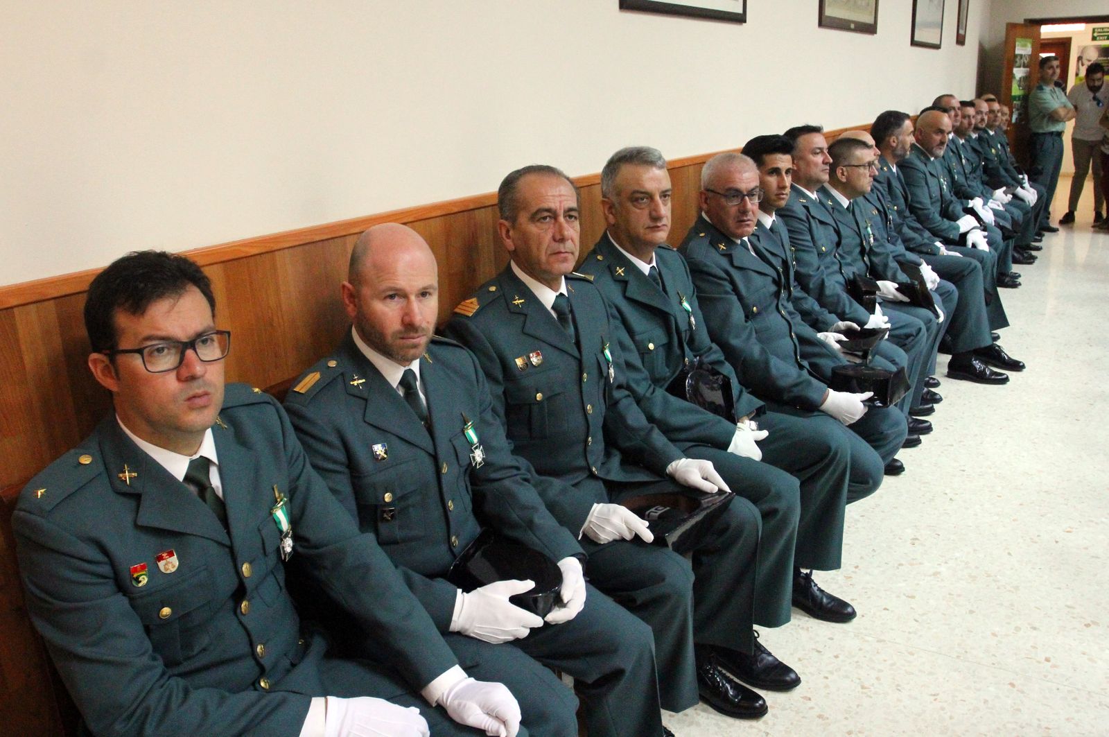 Imágenes del acto de celebración del 173 aniversario de la fundación de la Guardia Civil.