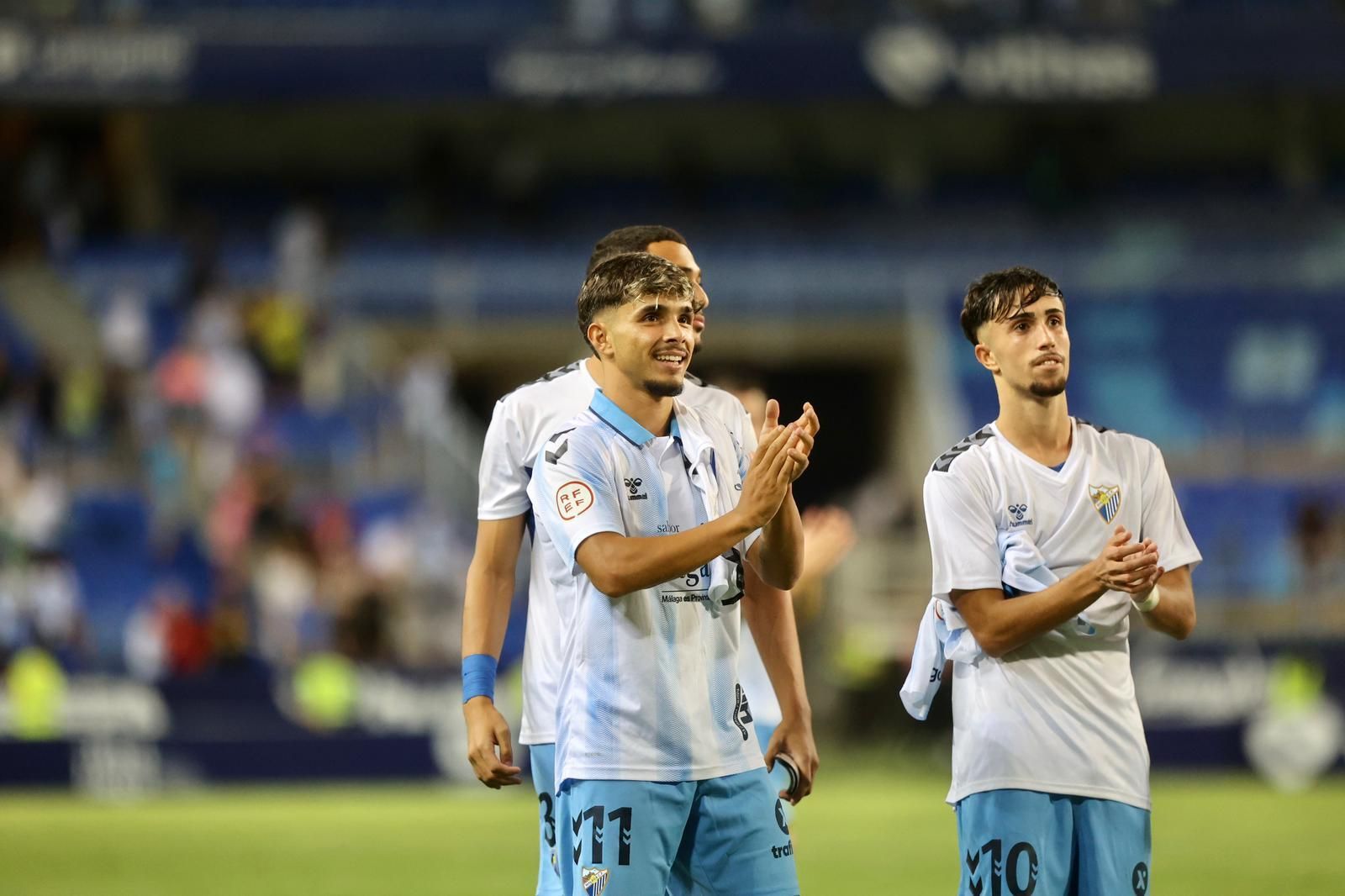 El Málaga CF-Atlético de Madrid B, en fotos