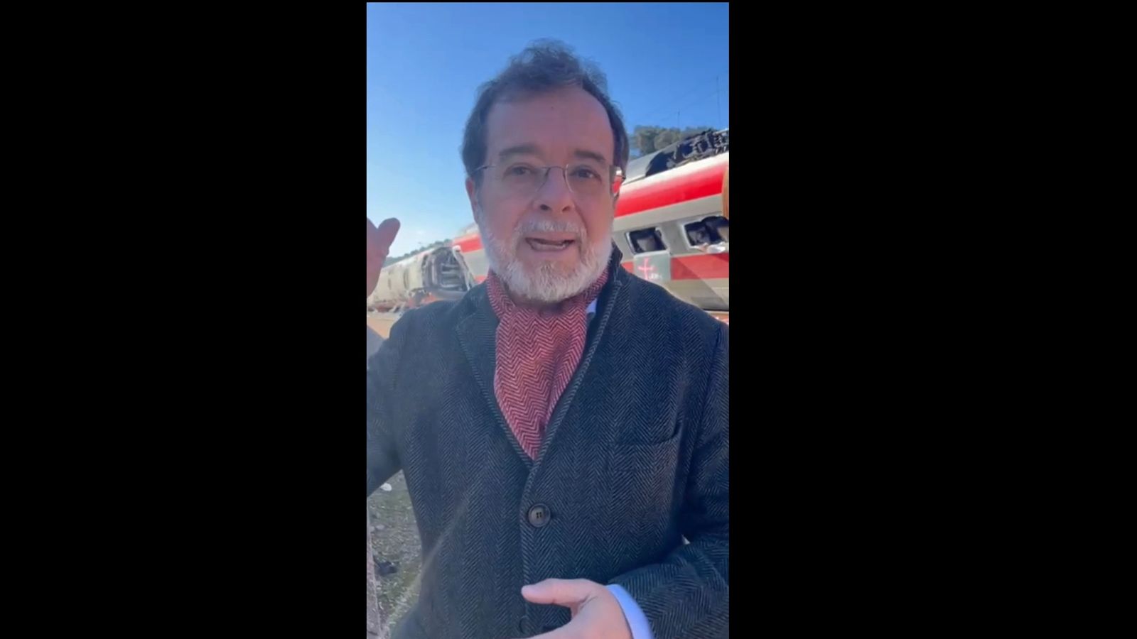 Análisis en la zona cero del accidente ferroviario de Adamuz