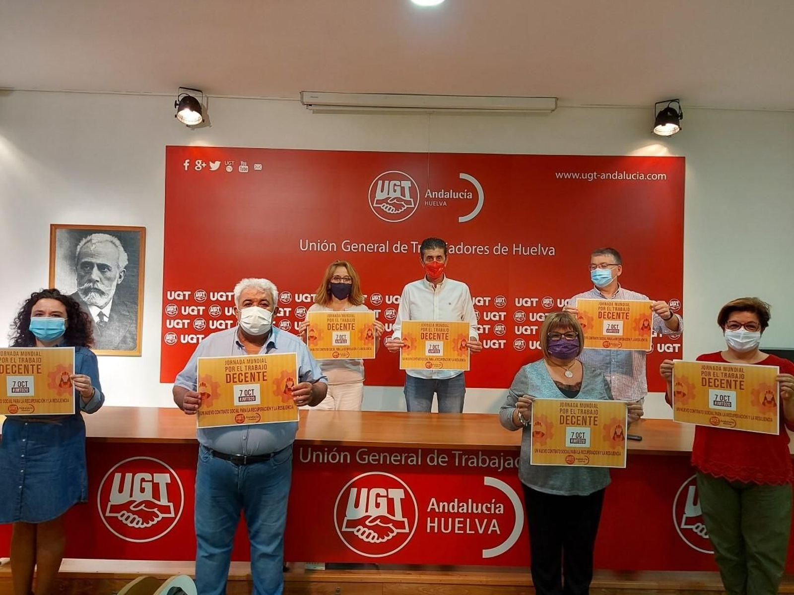 UGT se moviliza contra el trabajo precario.