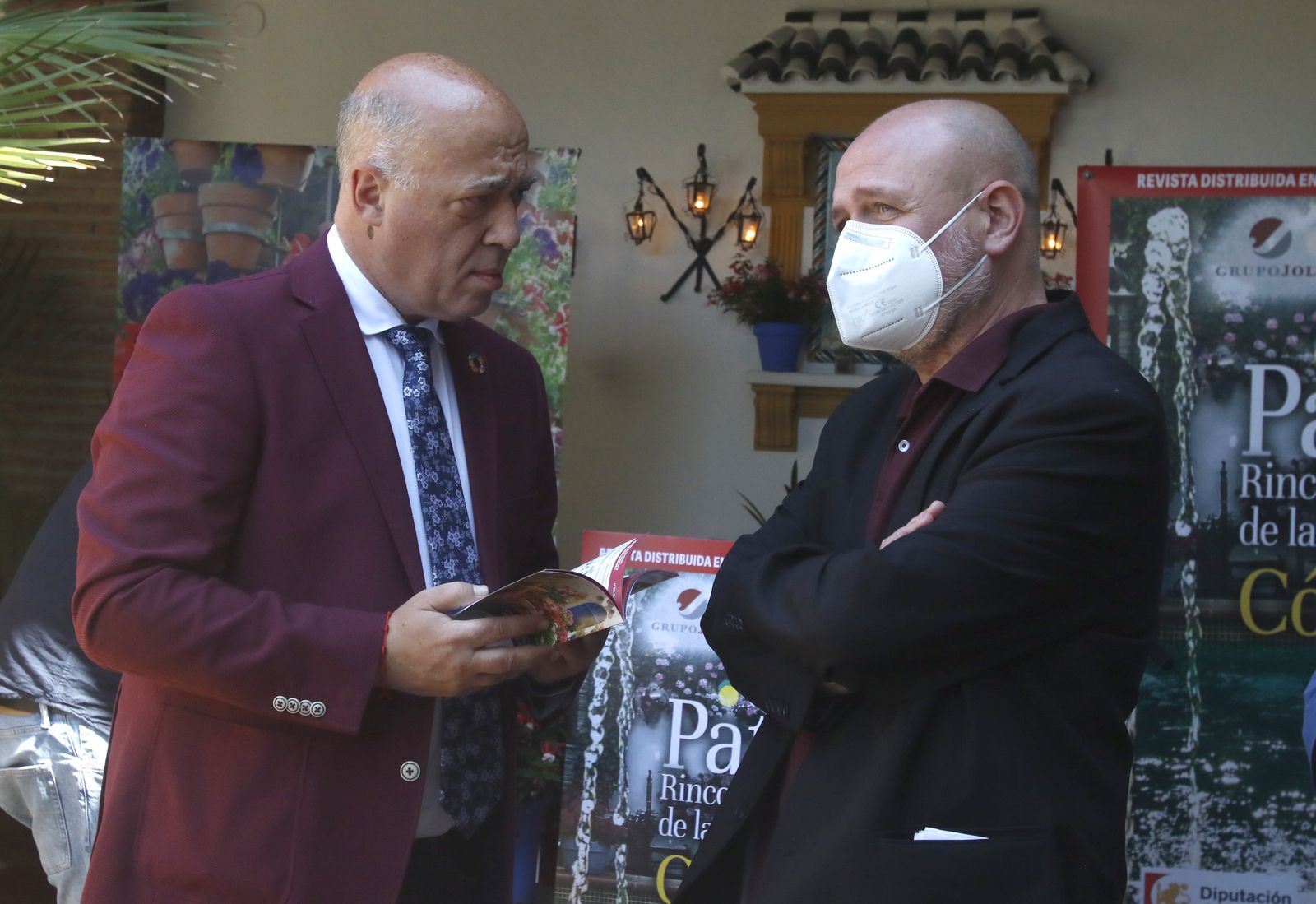 La presentación de la I Guía de Patios de la Provincia, en imágenes