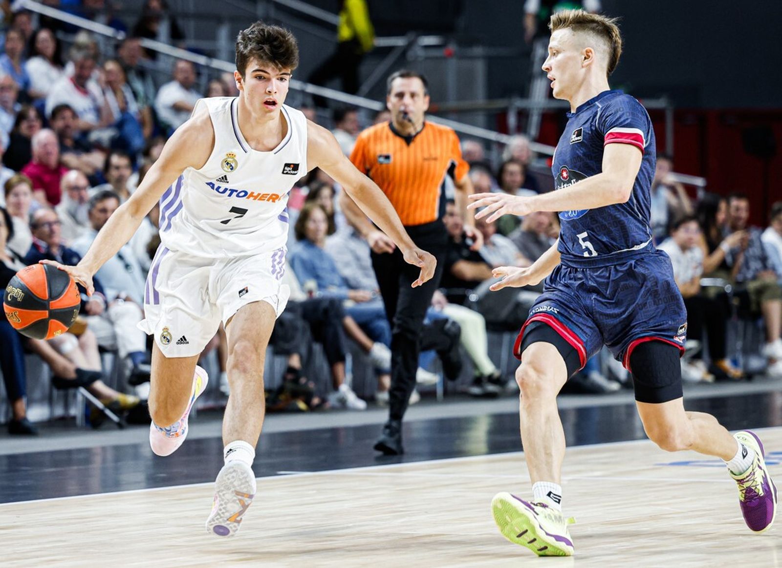 Hugo González, en su debut.