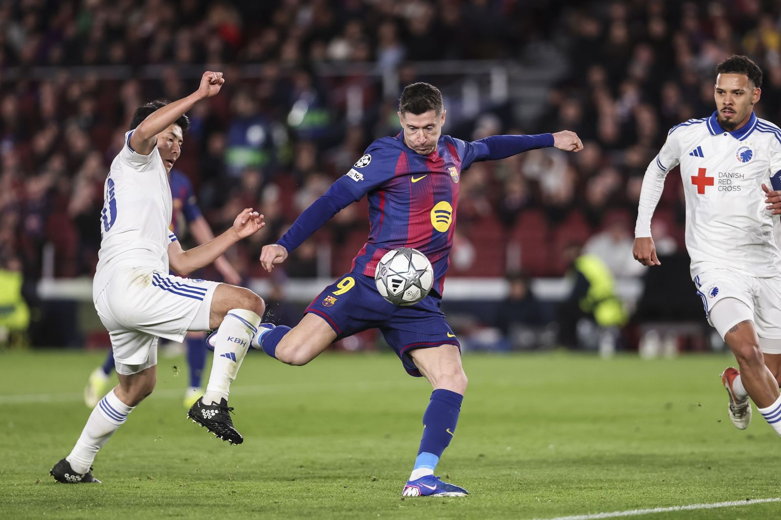 Las fotos del Barcelona-Copenhague