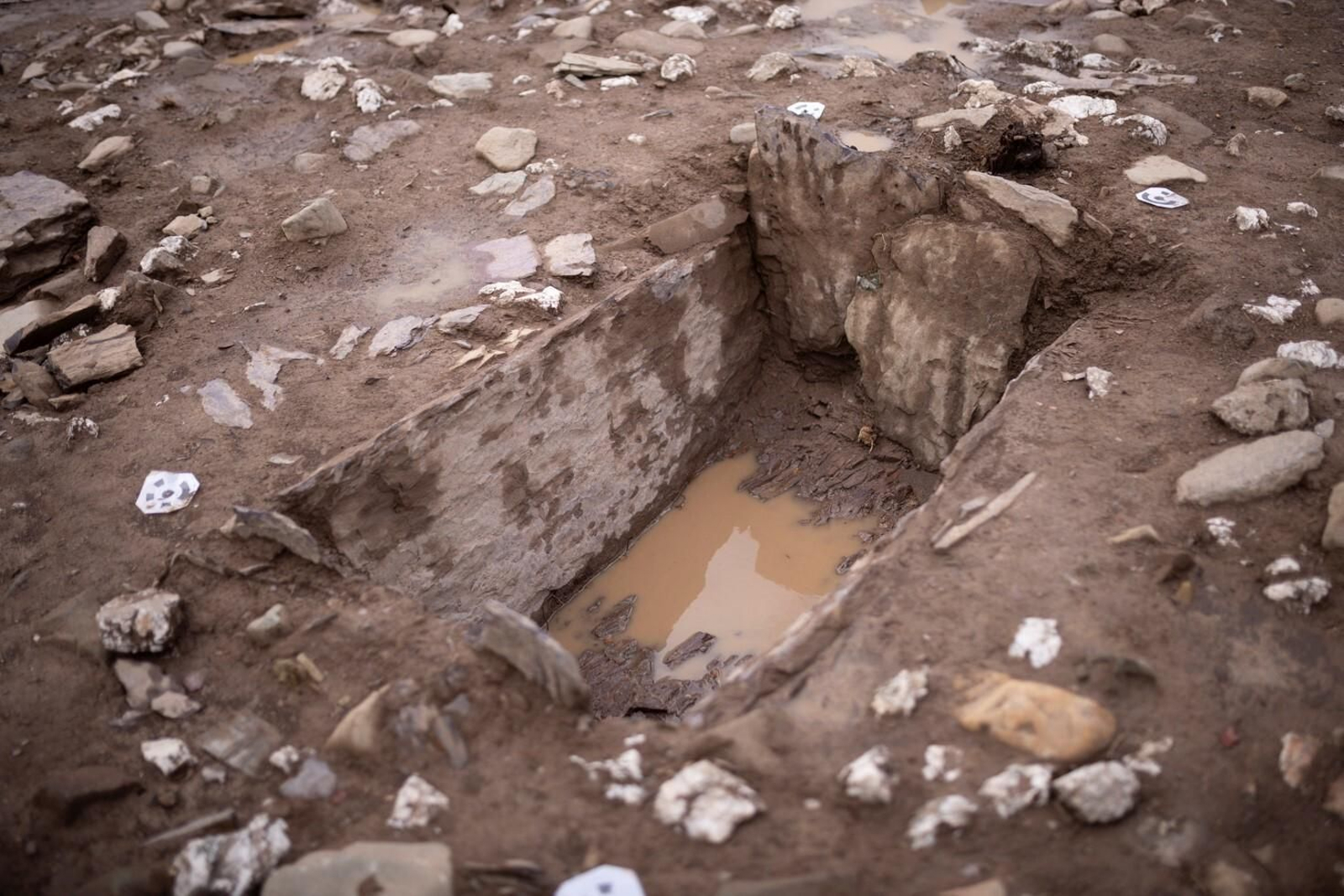 Imágenes del yacimiento del yacimiento de las Capellanías en Cañaveral de León