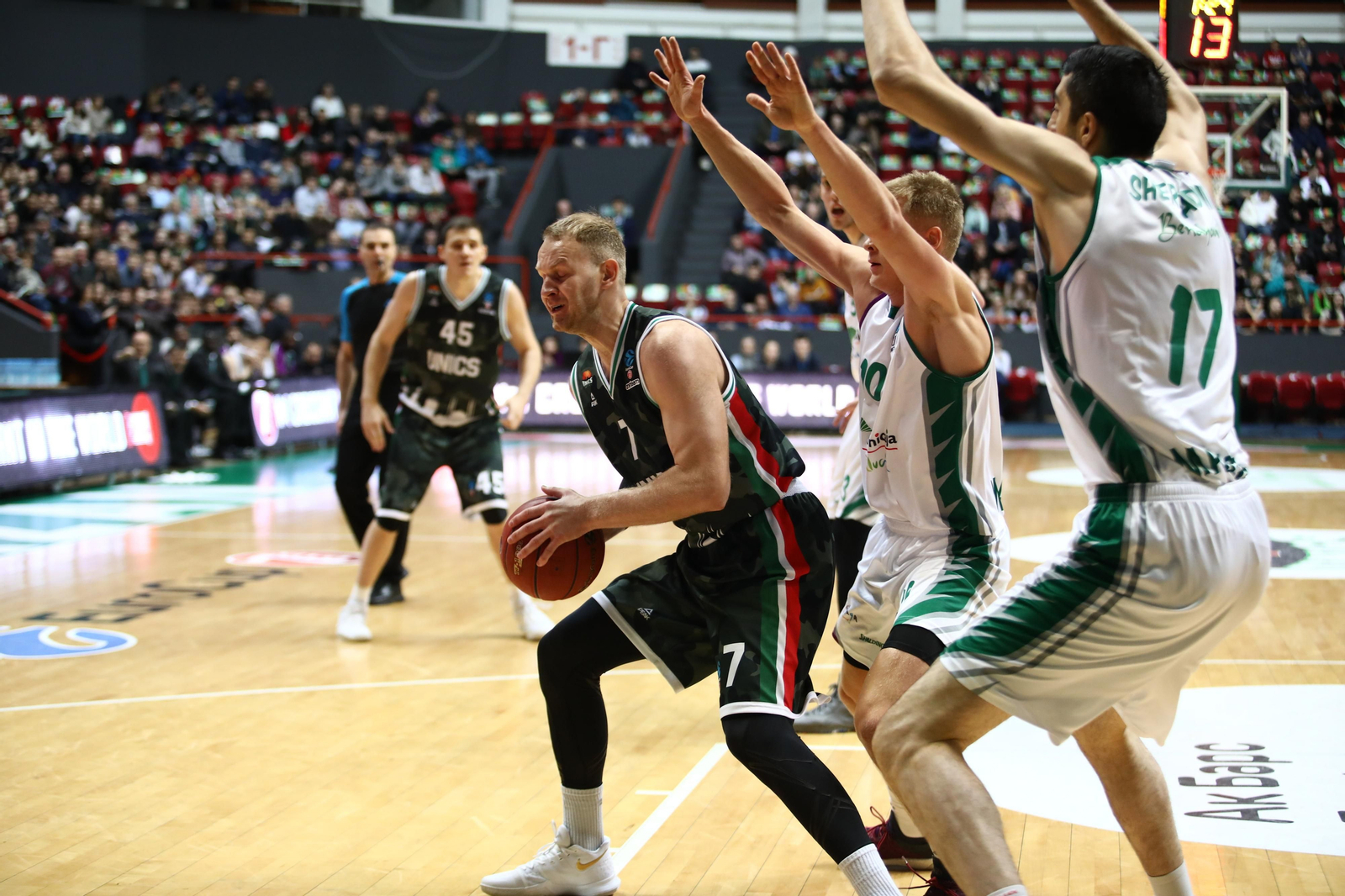 Las imágenes del Unics Kazan-Unicaja Baloncesto