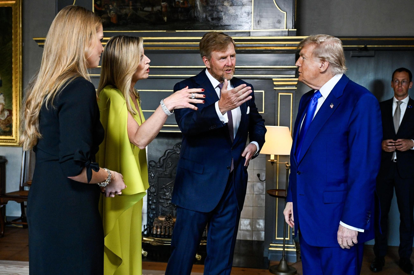 Las fotos de la cena inaugural de la cumbre de la OTAN en La Haya