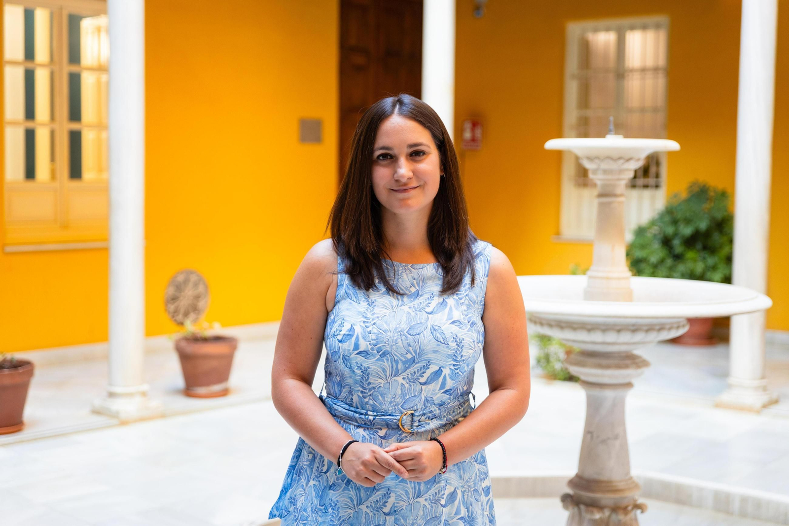 La diputada provincial de Reto Demográfico de Granada, María Vera