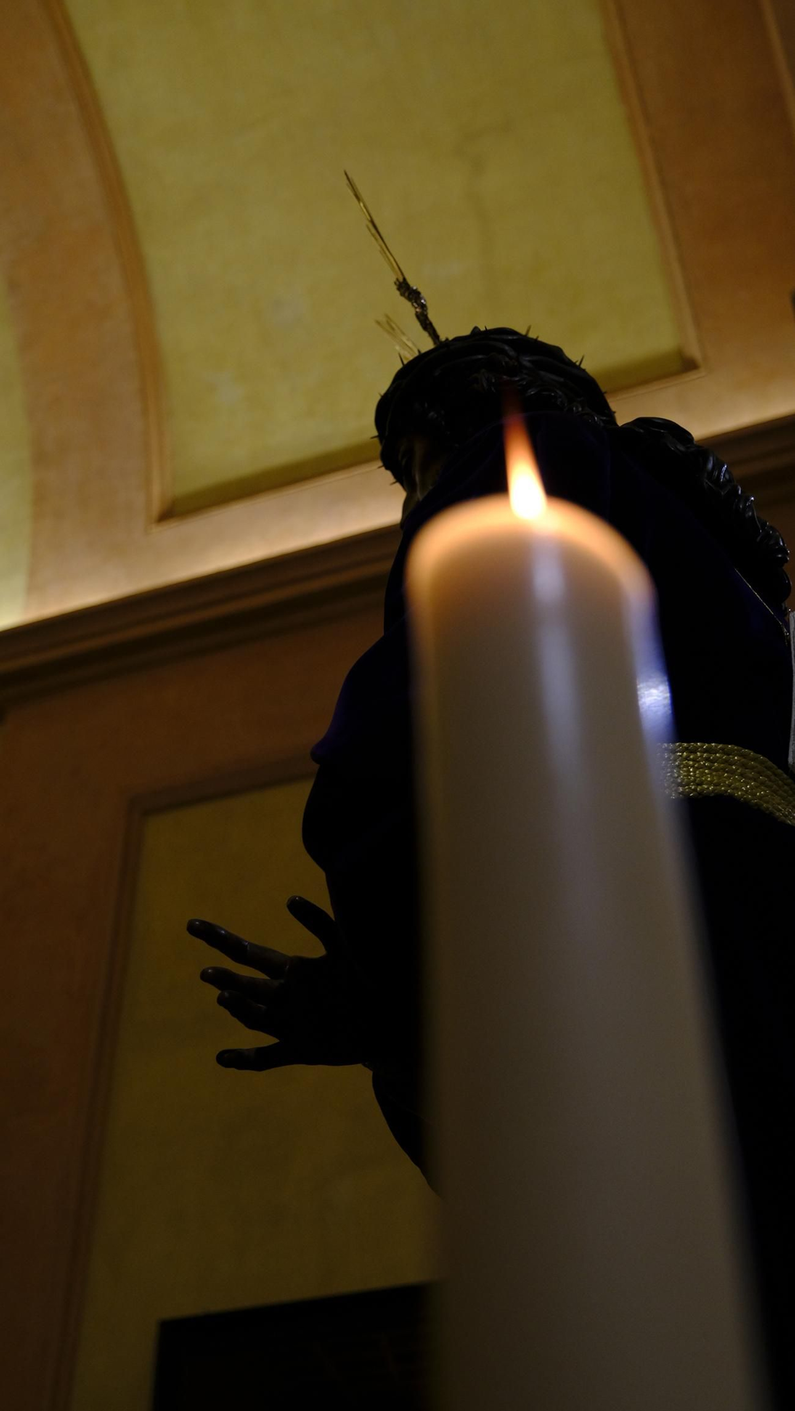 Imágenes del Besapiés de Jesús Cautivo de Medinaceli, en la Catedral de Almería