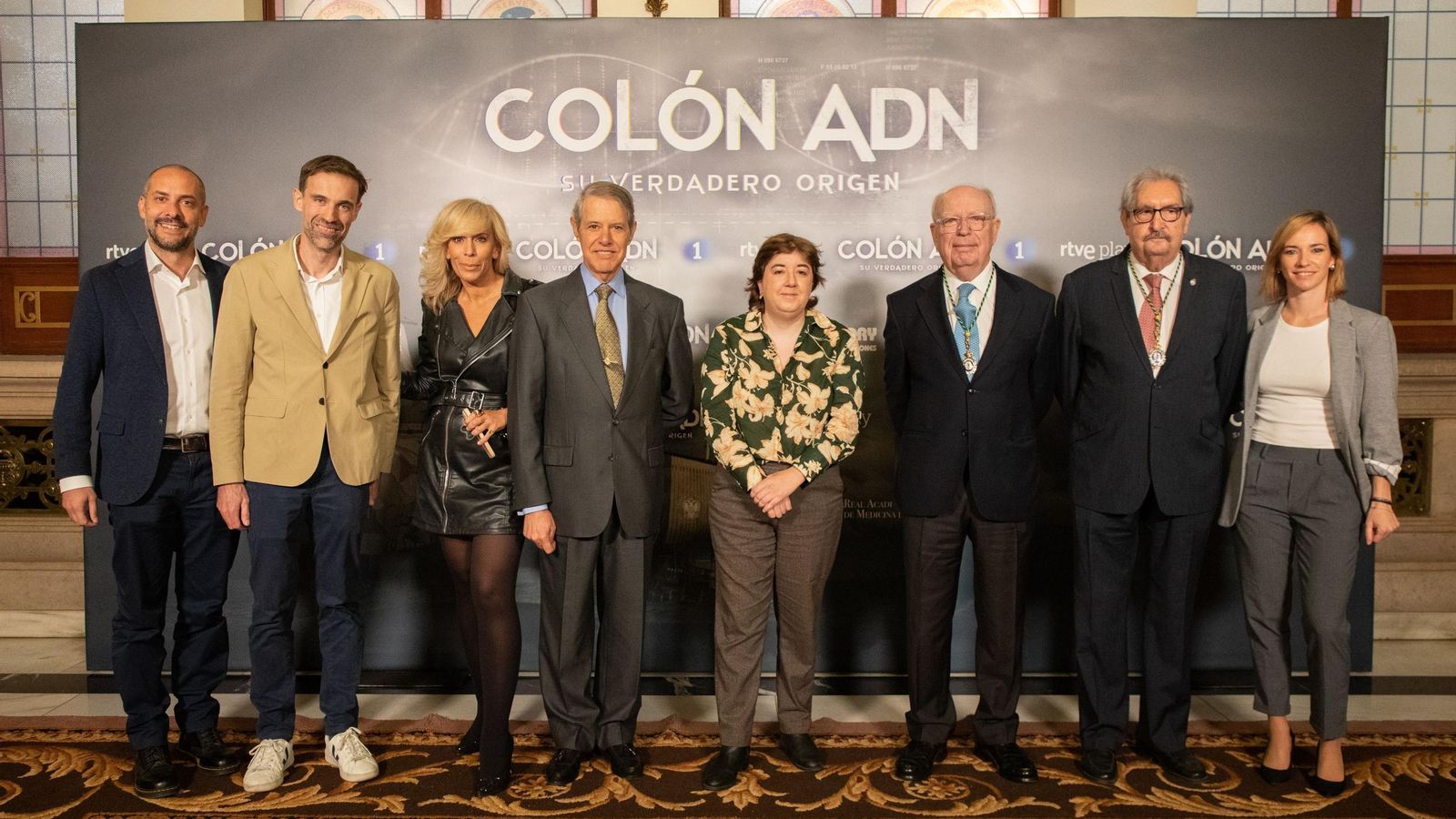 La presentación del largometraje documental 'Colón ADN: Su verdadero origen'.