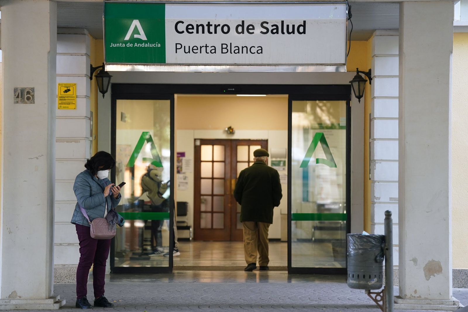 Centro de salud donde desde hoy ya son obligatorias las mascarillas