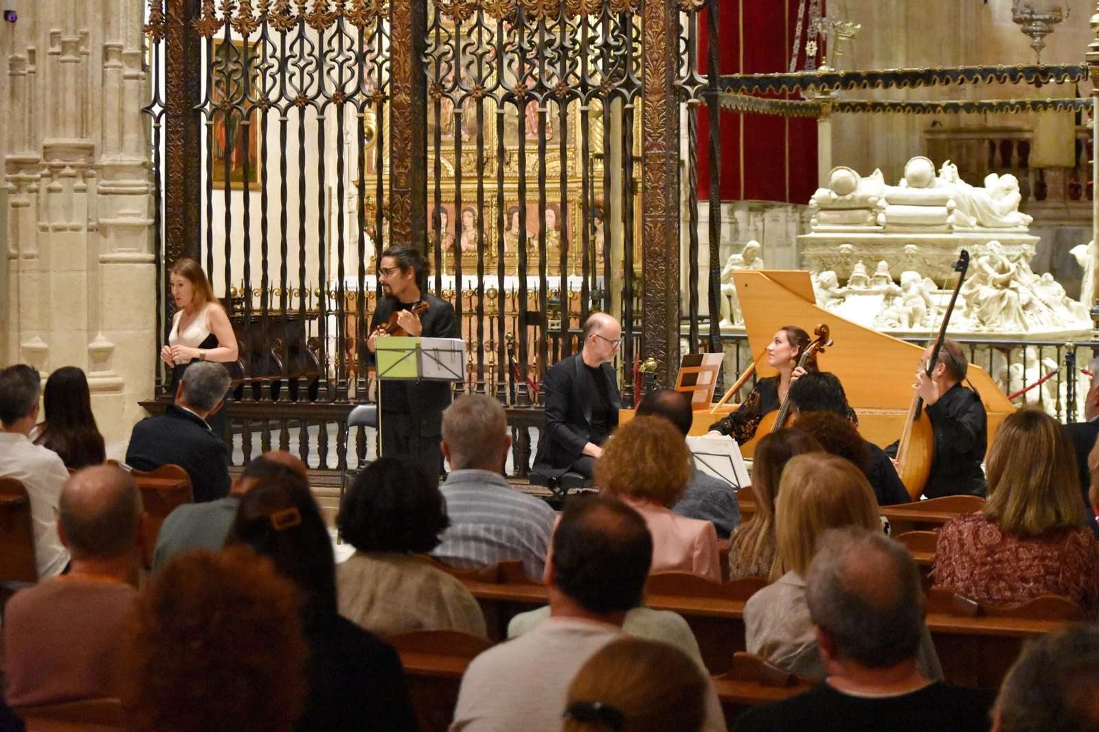 Un momento del concierto.