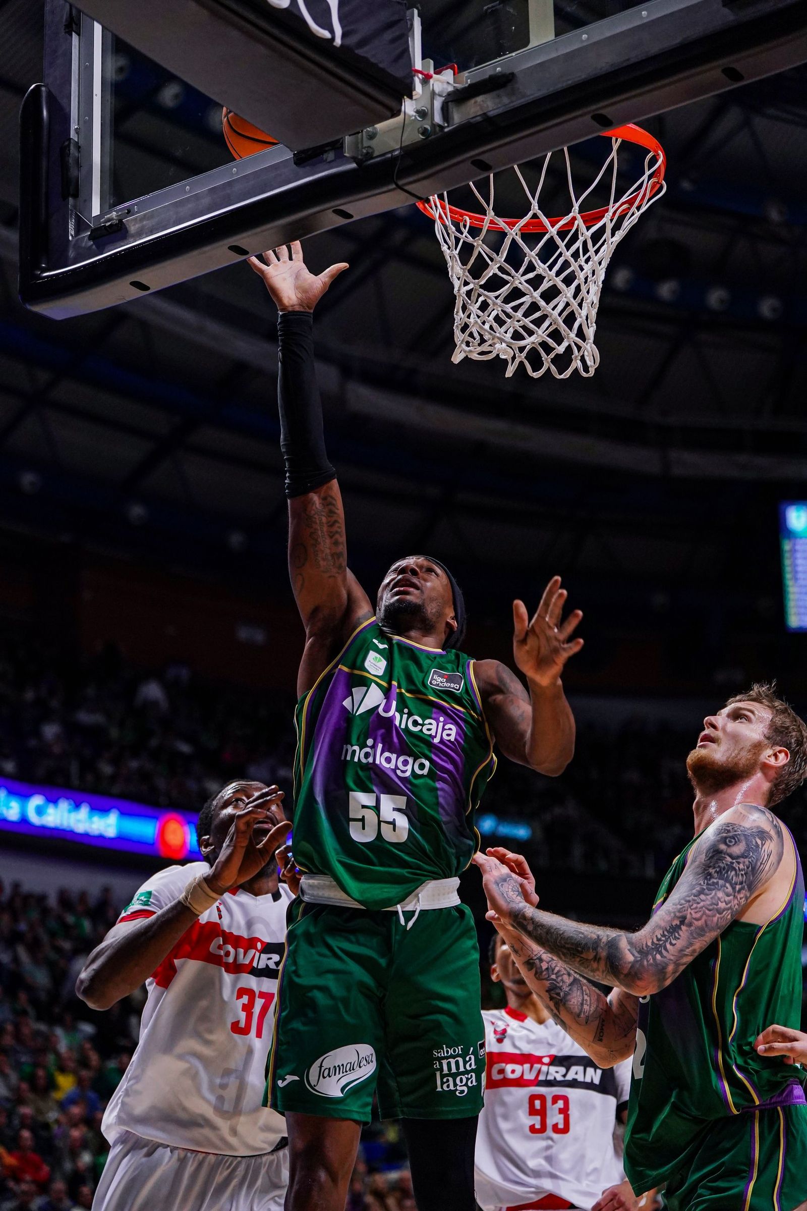 El Unicaja-Covirán Granada, en fotos
