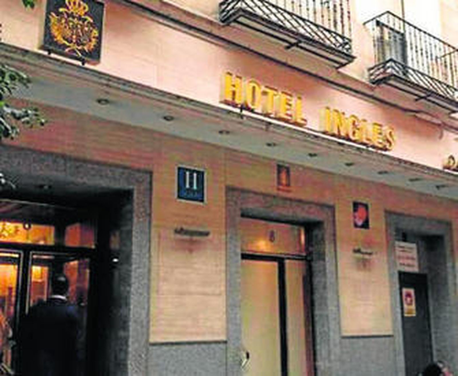 El Hotel Inglés cesaba su actividad a principios de 2012.