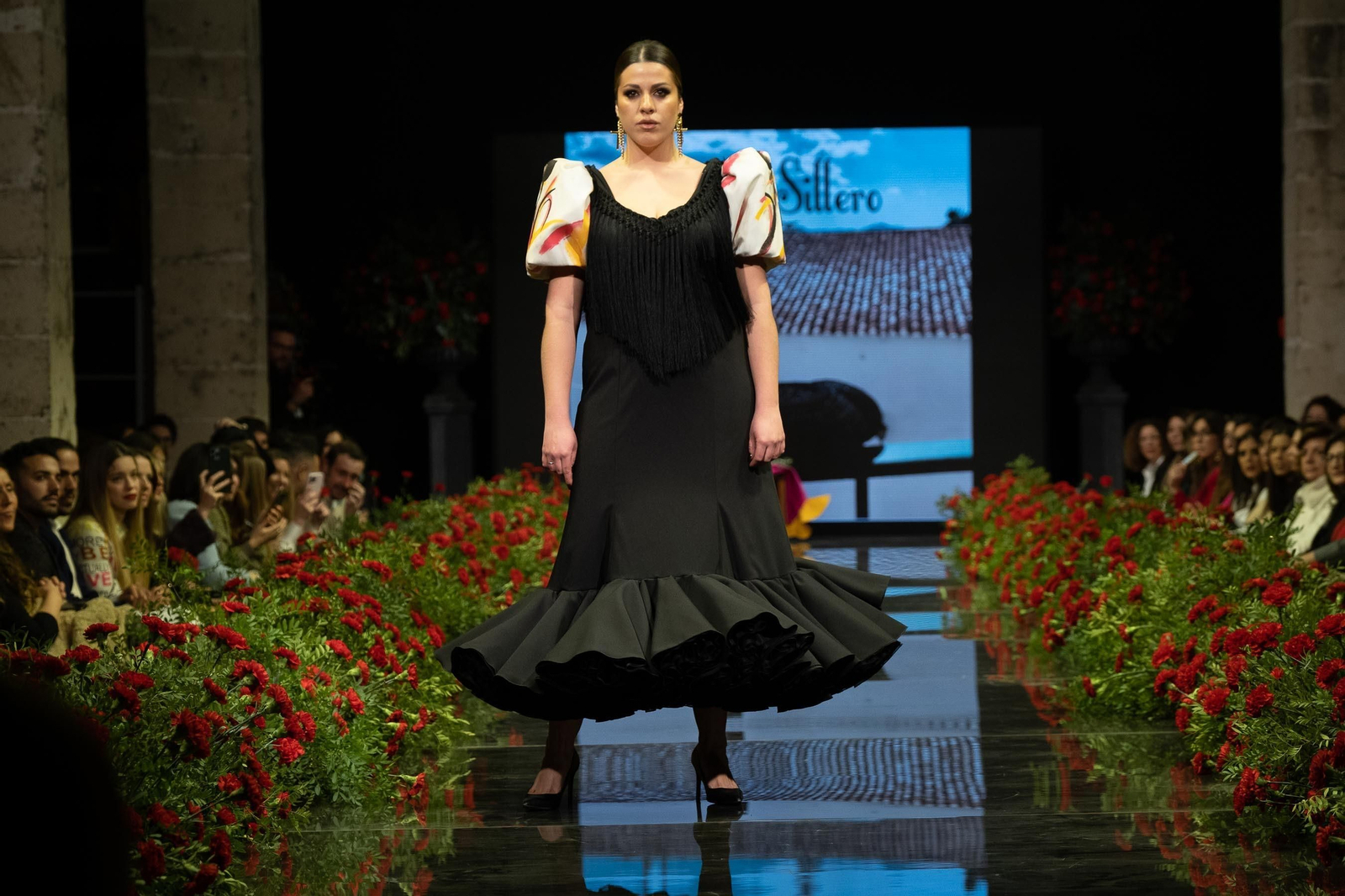 Desfile de Ernesto Sillero en la Pasarela Flamenca Jerez Tío Pepe 2023