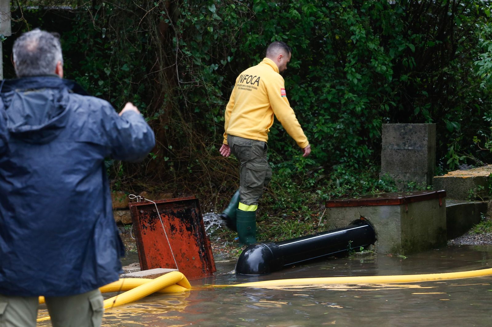 Fotos: Así amaneció el Campo de Gibraltar tras el paso de la borrasca Leonardo