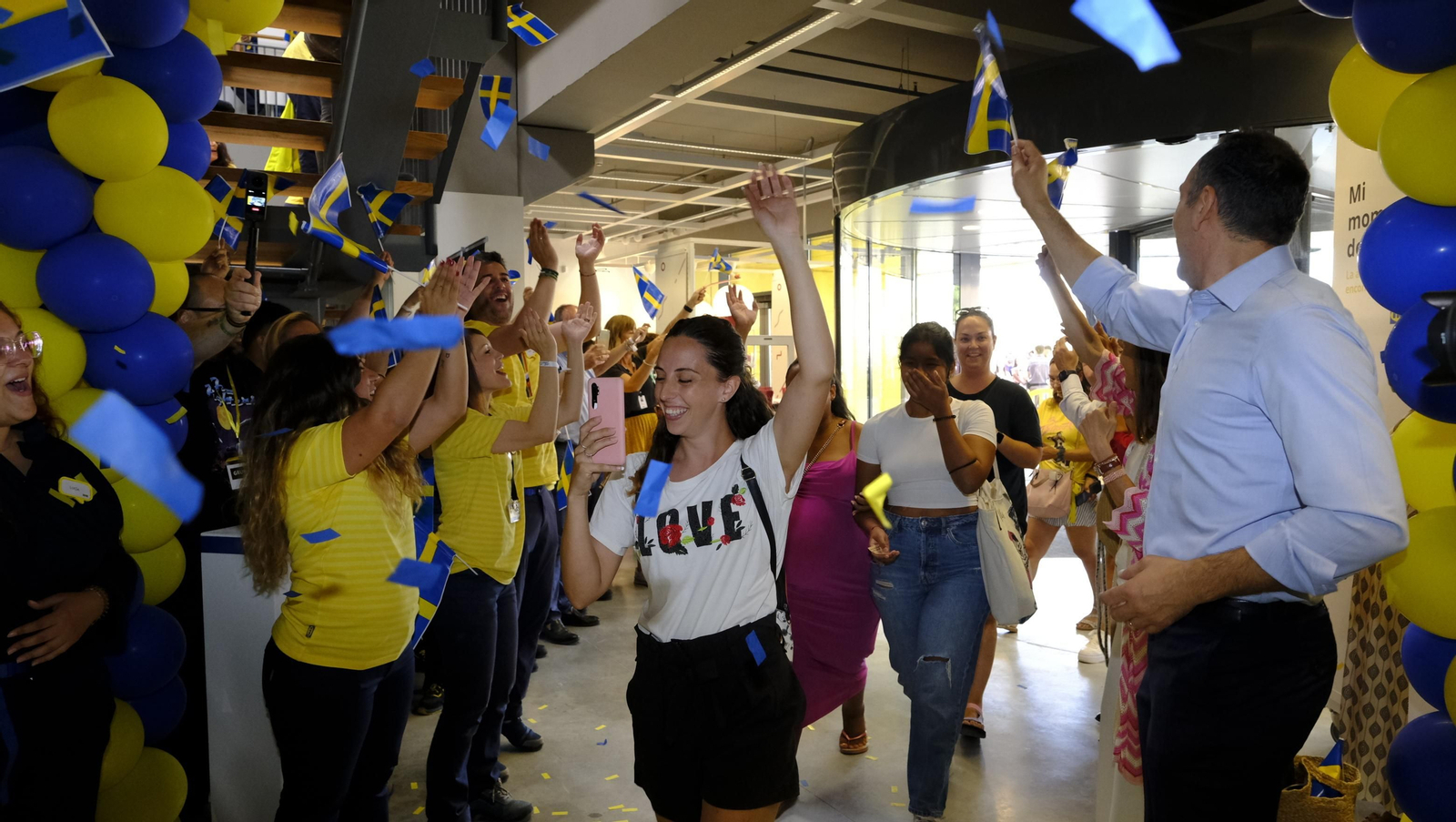 Imágenes de la inauguración de IKEA Almería