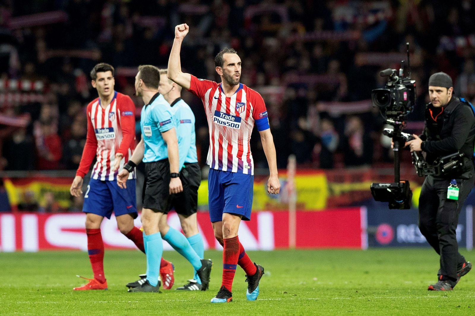 Las imágenes del Atlético de Madrid-Juventus