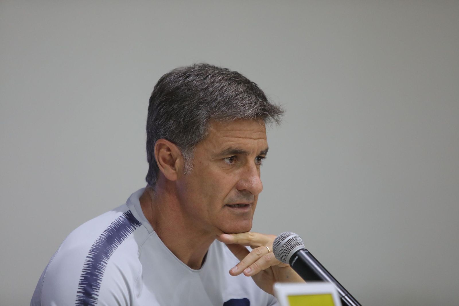 Míchel González, entrenador del Al-Qadsiah.