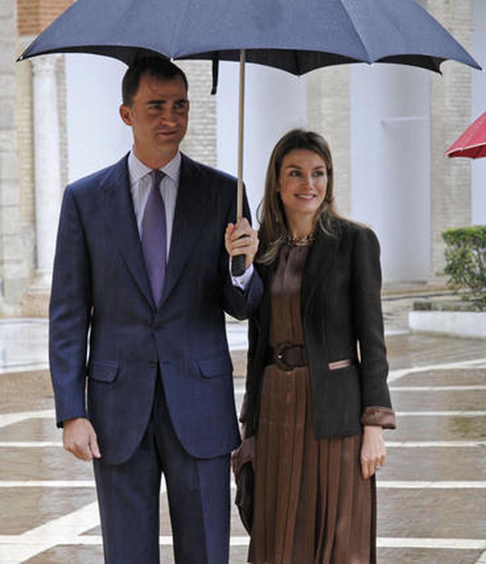 Sus Altezas Reales posan para los medios gráficos.

Foto: Juan Carlos Vázquez