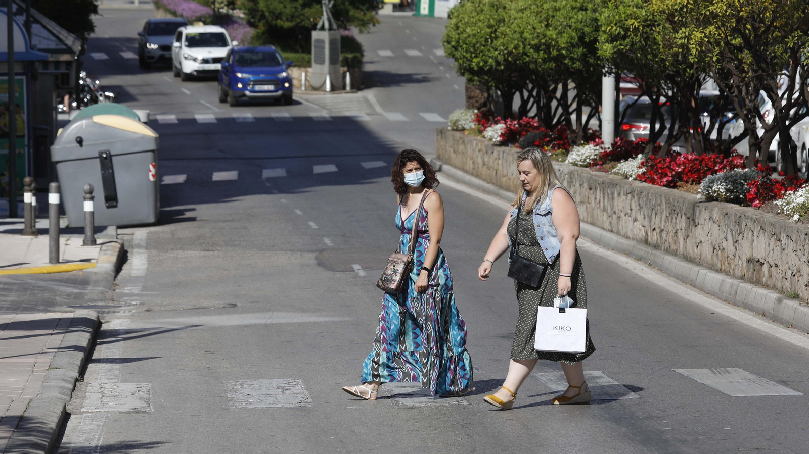 Las fotos del primer día sin mascarilla obligatoria en el Campo de Gibraltar