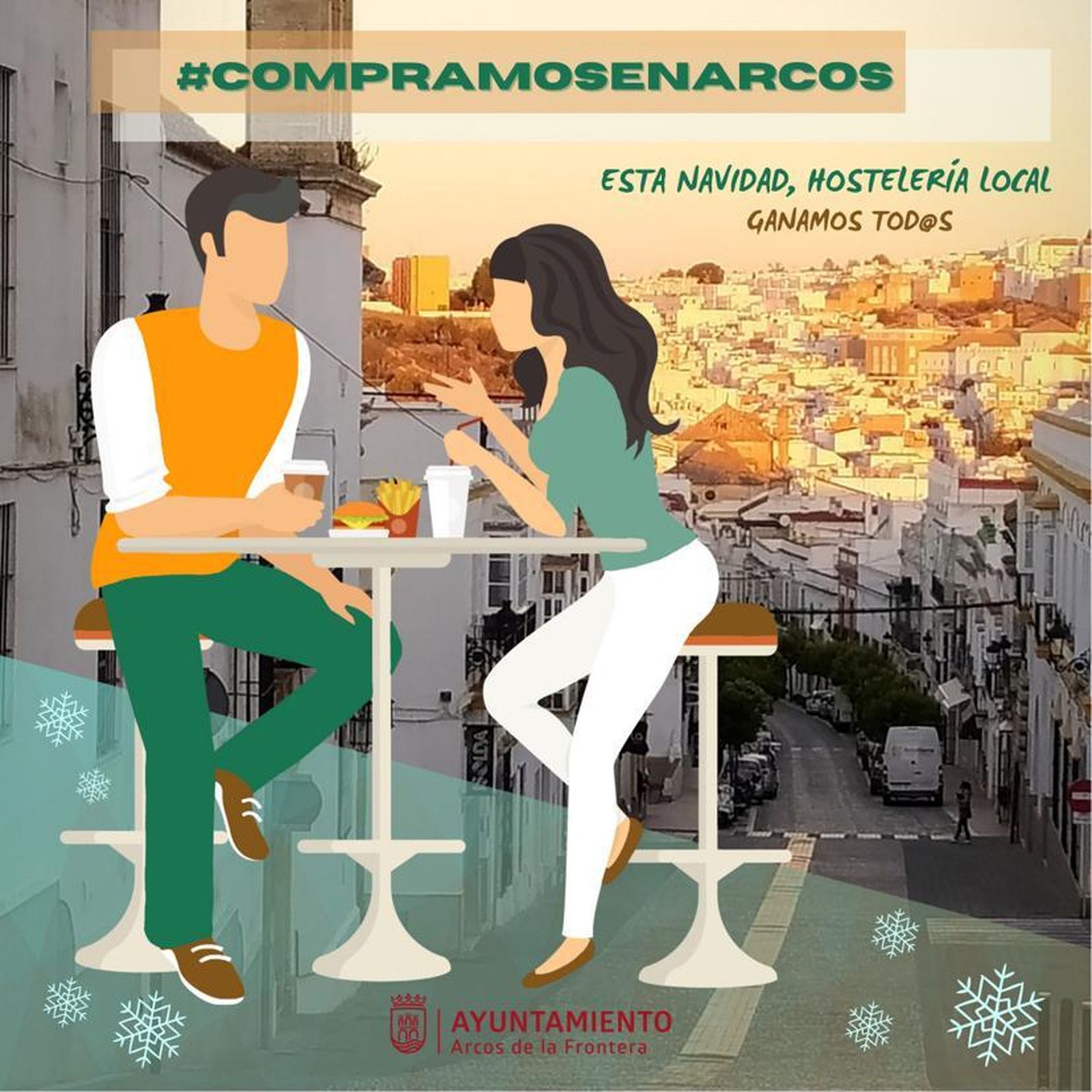 Uno de los carteles elaborados por el Ayuntamiento para esta campaña