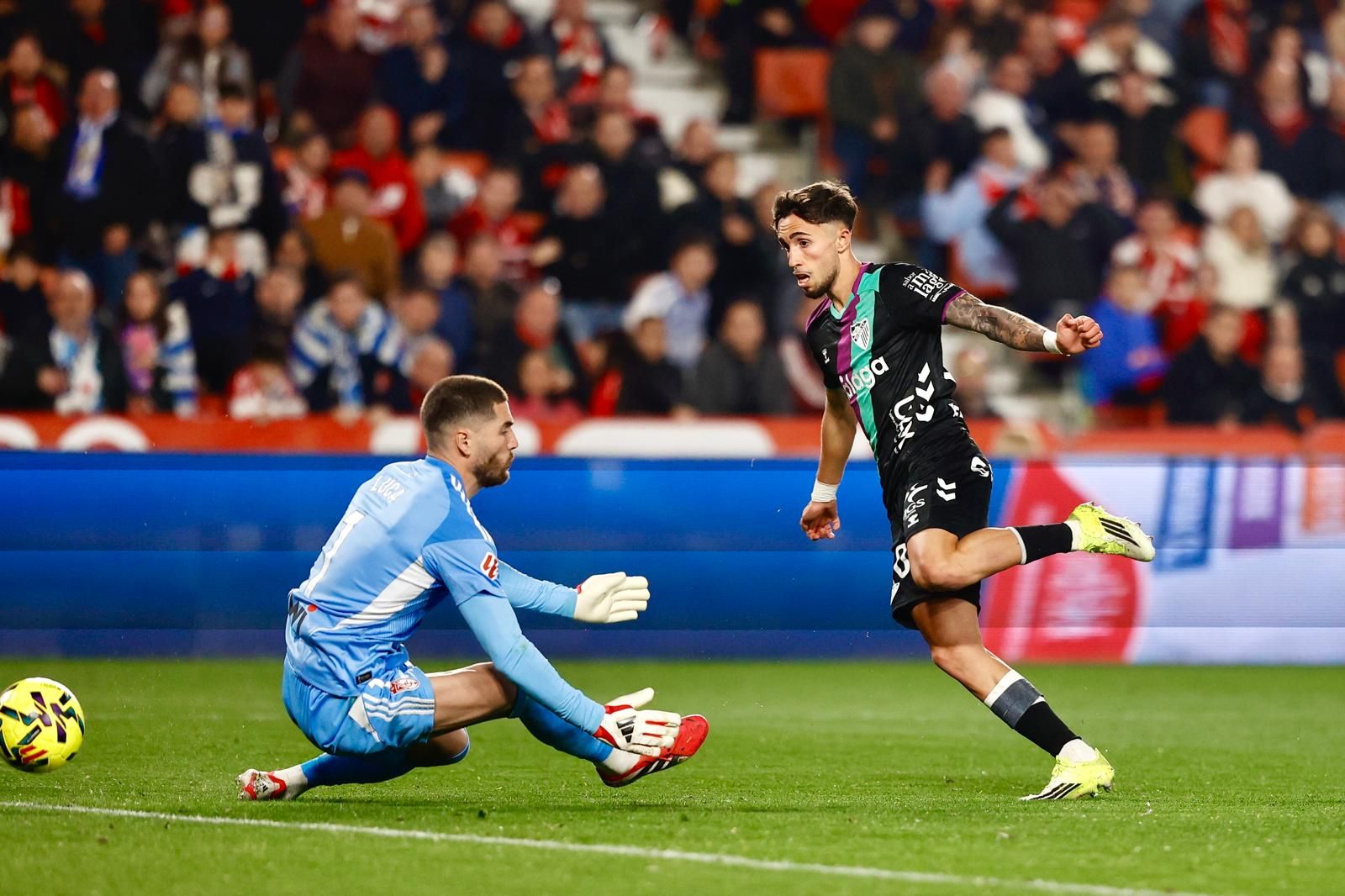 El Granada-Málaga CF, en fotos