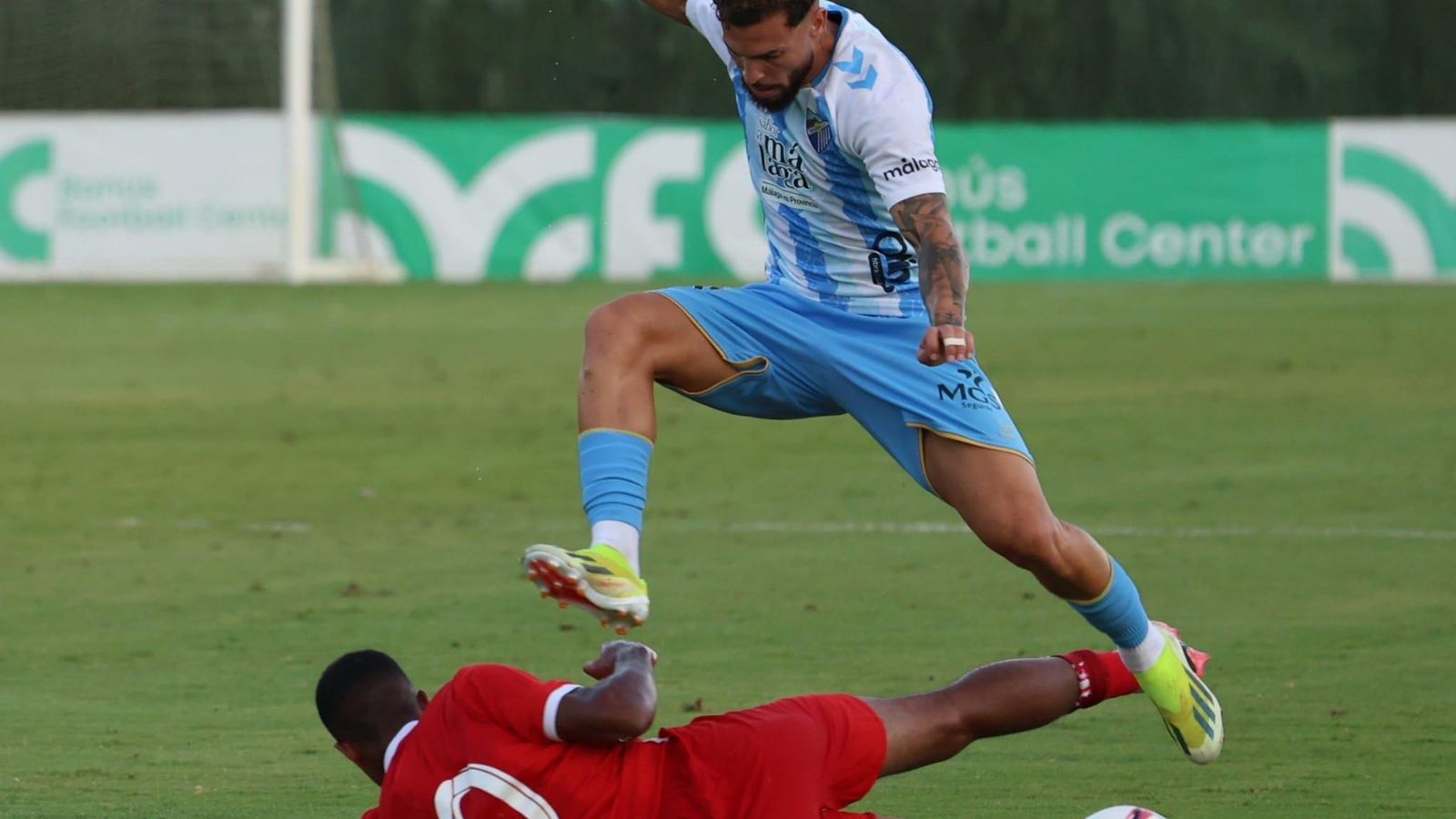 Las fotos del Málaga CF - Al Jazira, segundo amistoso de pretemporada