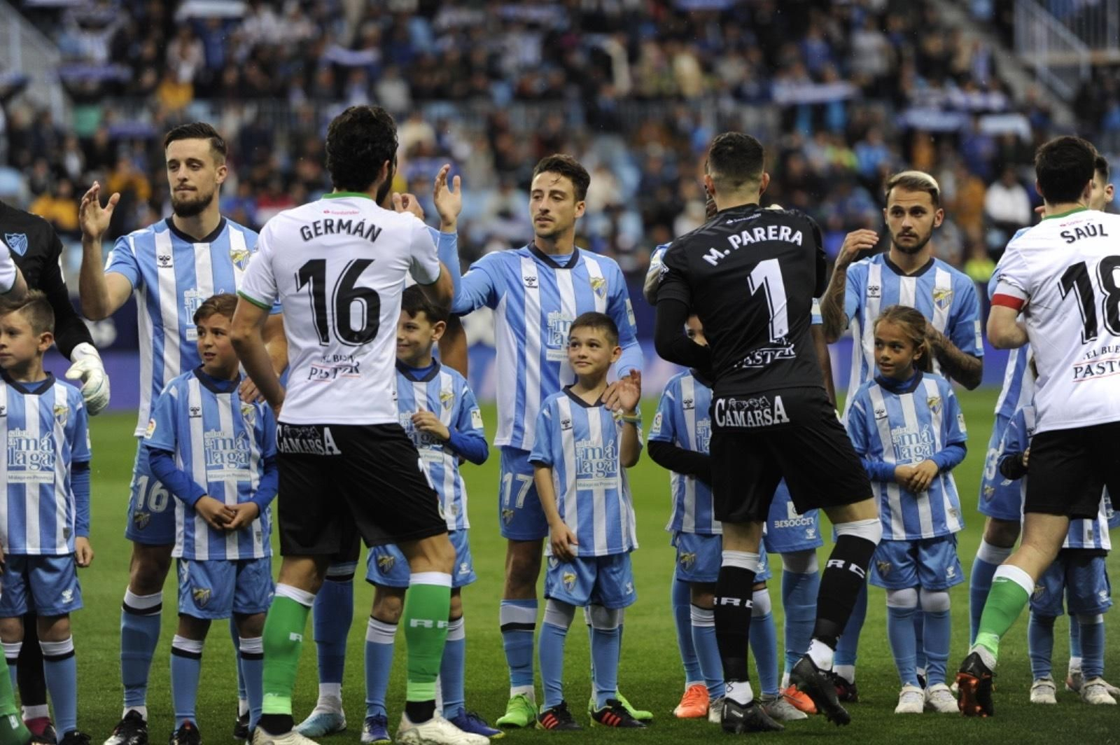 El Málaga CF-Racing, en fotos