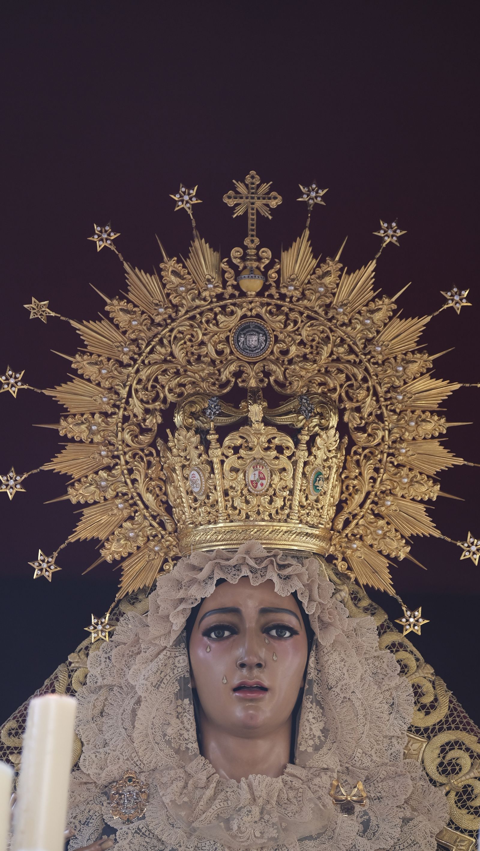 Fotogalería procesión de la Santa Cena. Semana Santa de Almería 2022.