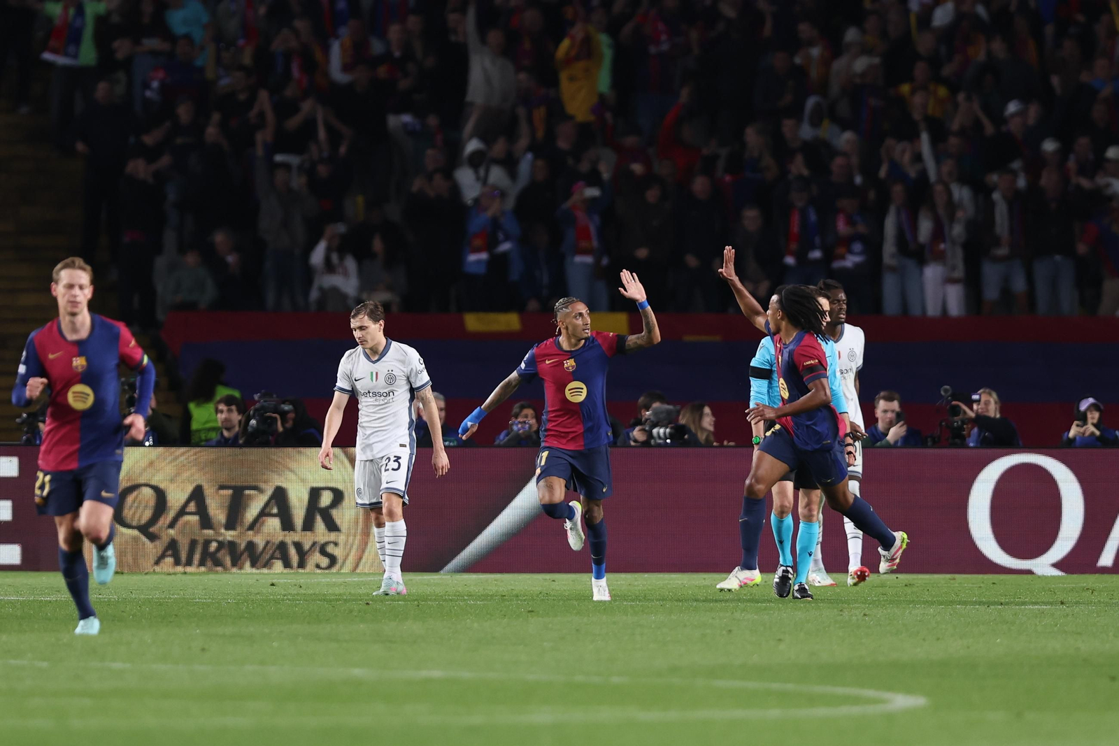 Las mejores fotos del Barcelona - Inter