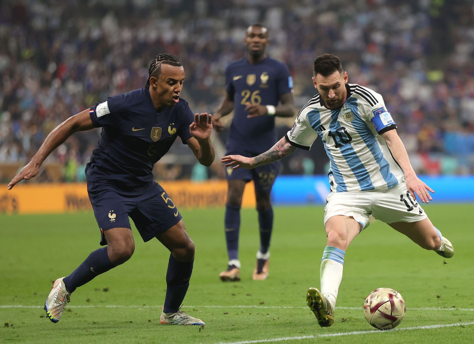 Las imágenes del Argentina-Francia