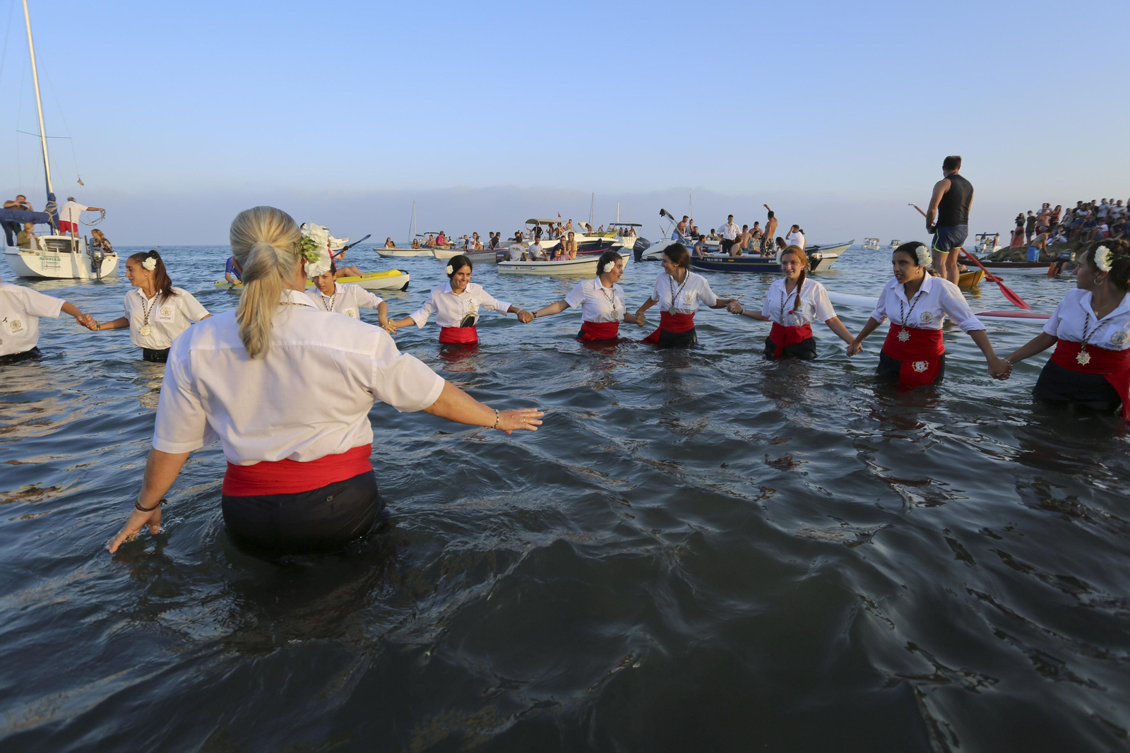 Las fotos de las procesiones de la Virgen del Carmen en Málaga