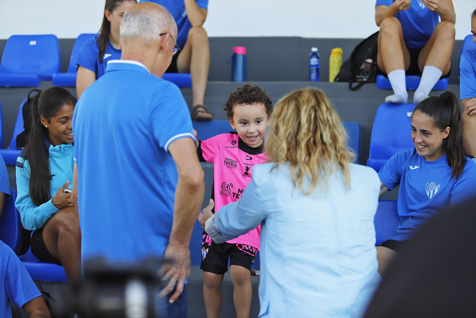 Imágenes de la inauguración del campo 1 de la Ciudad Deportiva del Real Club Recreativo de Huelva