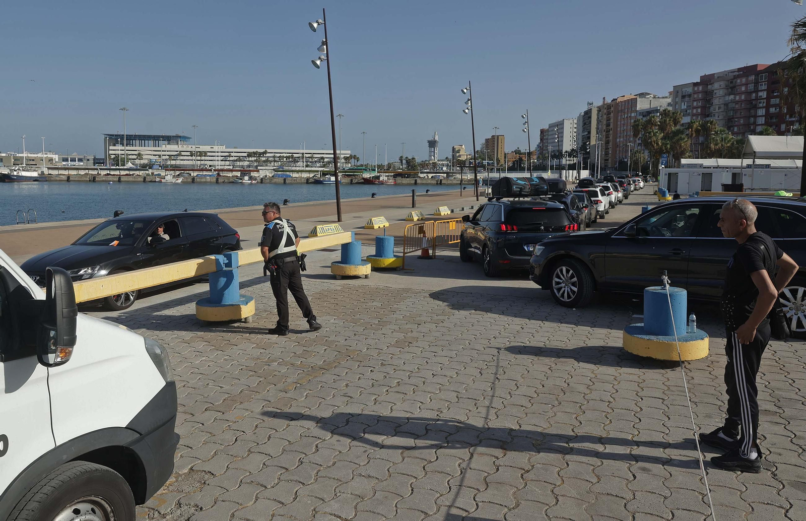 Fotos del primer sábado de agosto en la Operación Paso del Estrecho en Algeciras