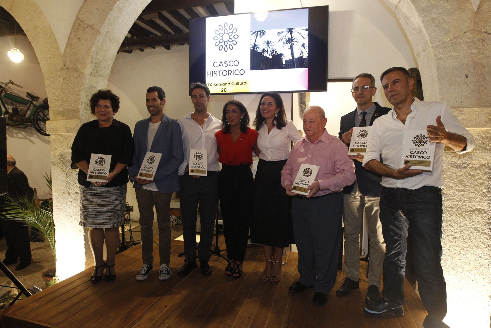 Marta Bosquet pide una reactivación del Casco Histórico en su pregón.