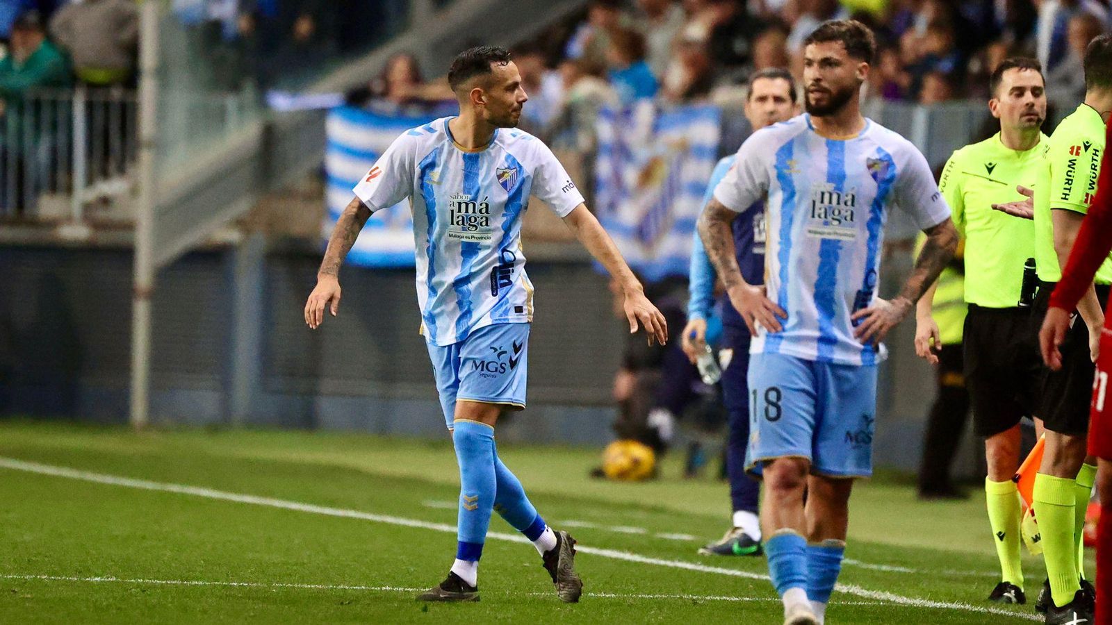 Las fotos del Málaga CF-Real Zaragoza