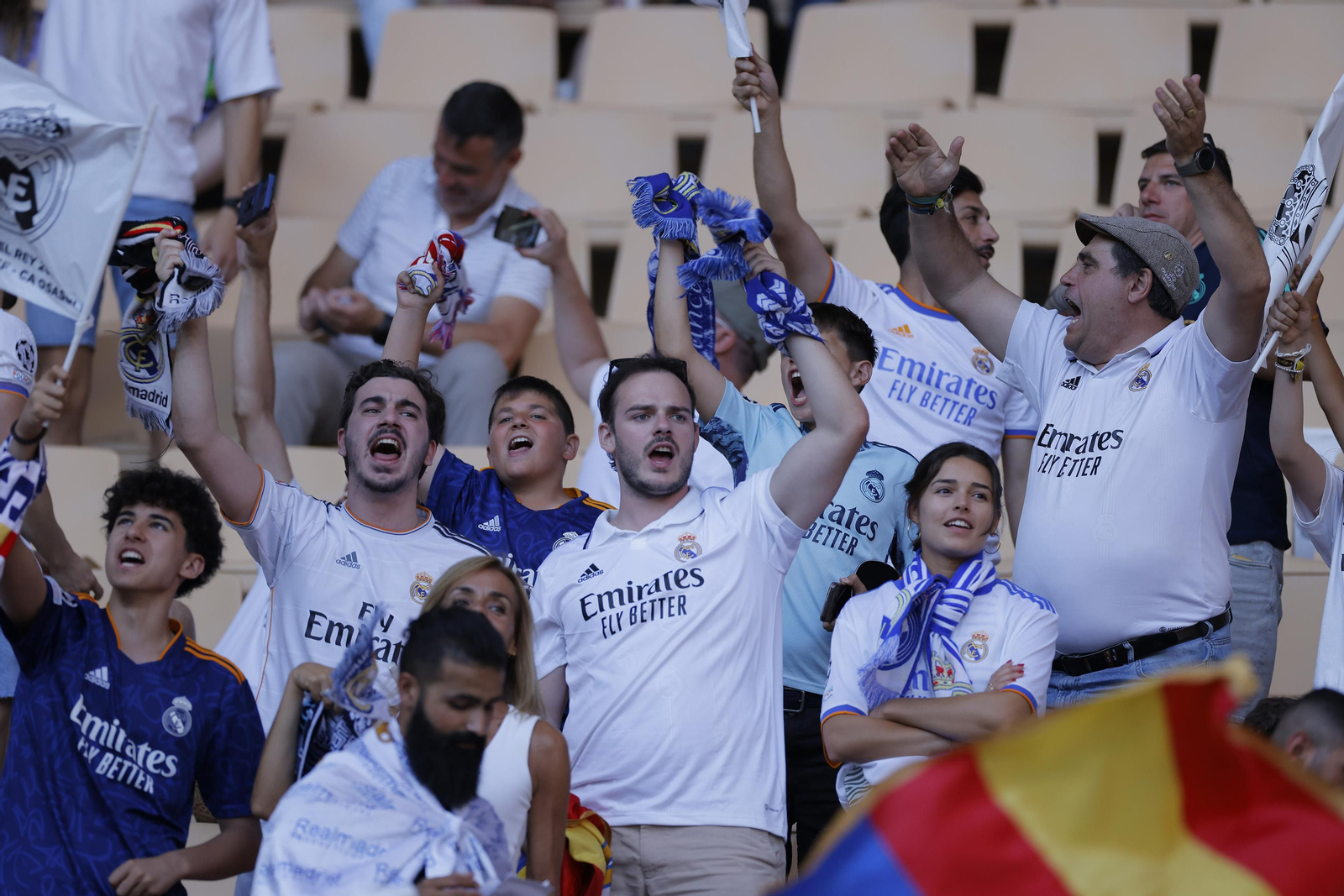 Búscate en las fotos de la final de la Copa del Rey entre el Madrid y el Osasuna