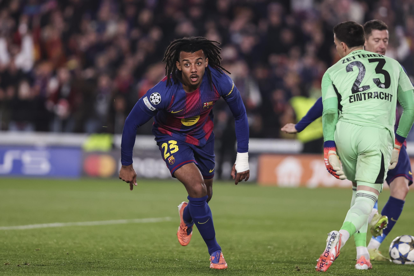 Las fotos del Barcelona-Eintracht Frankfurt