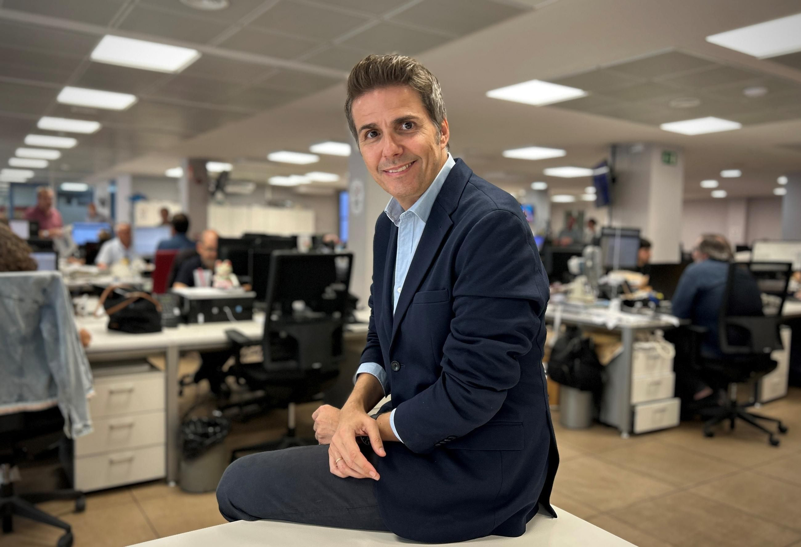 El periodista Fernando Díaz de la Guardia (Granada, 1972).