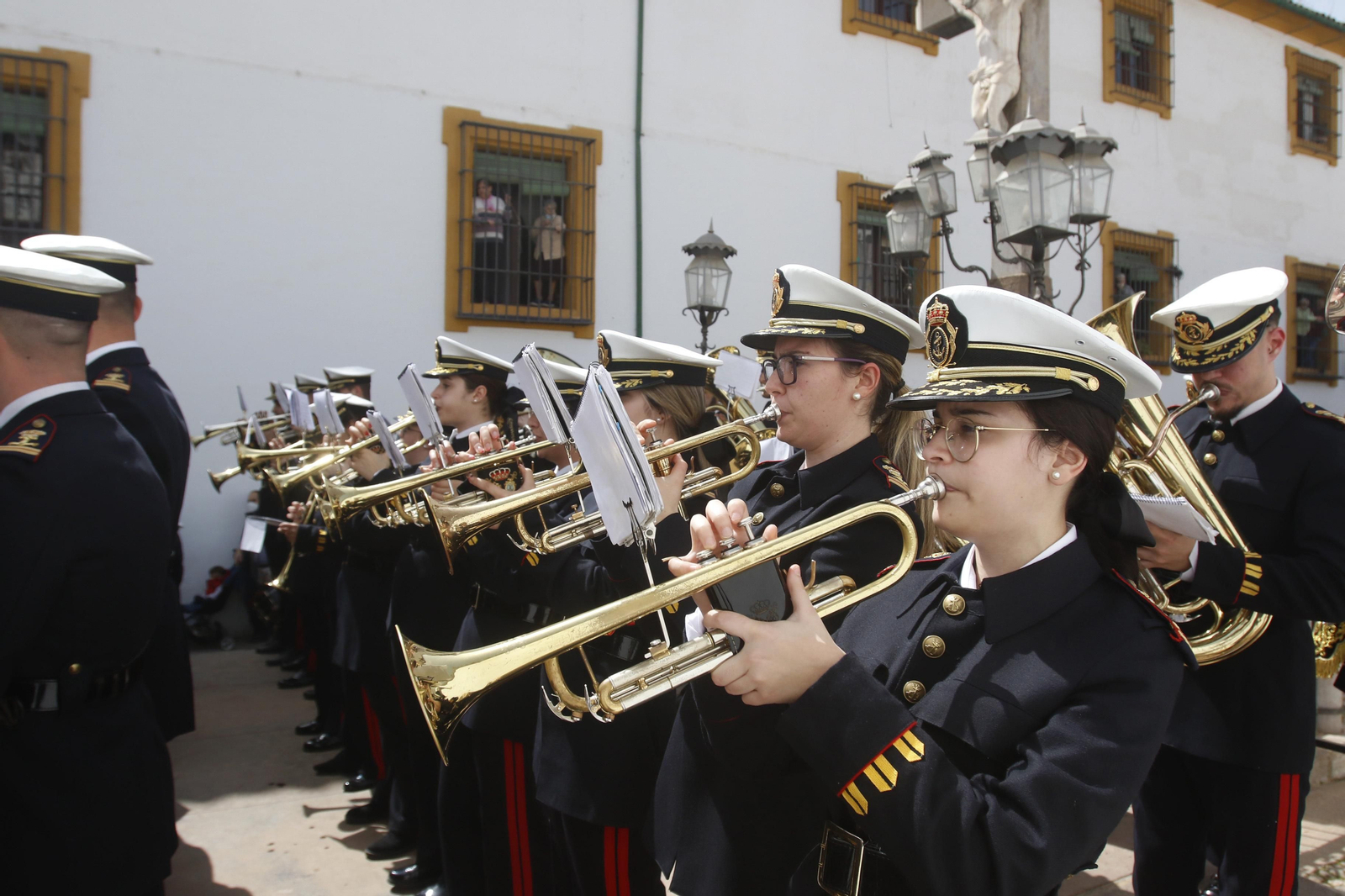 El concierto de marchas procesionales en honor al Señor de la Humidad y Paciencia de Córdoba, en imágenes