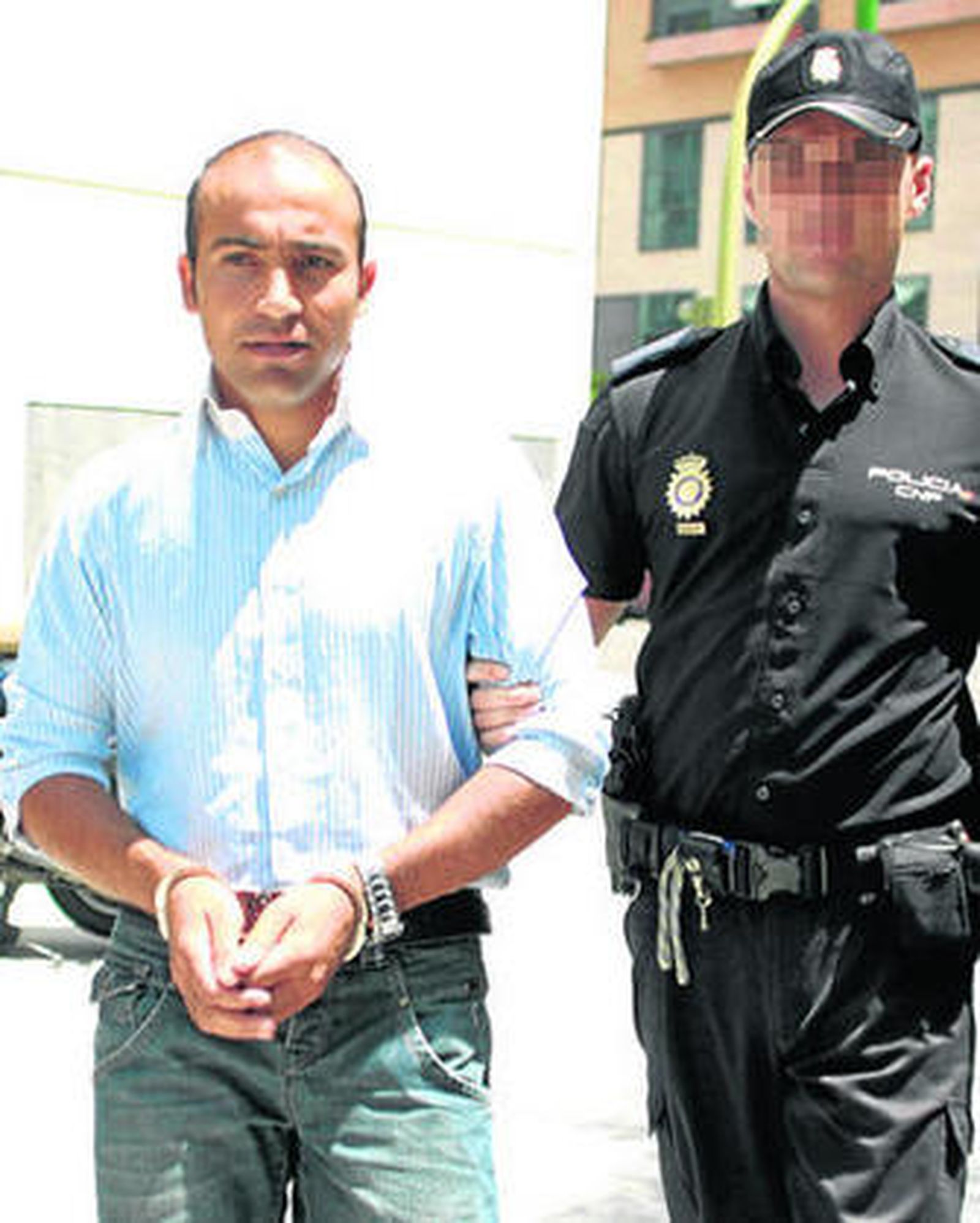 El kurdo Hokman Joma antes de ser juzgado.