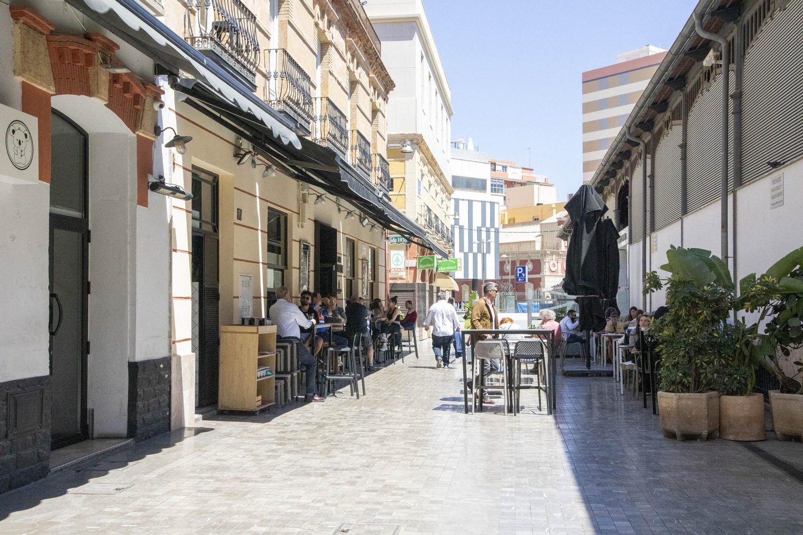 Las imágenes del apagón en Almería