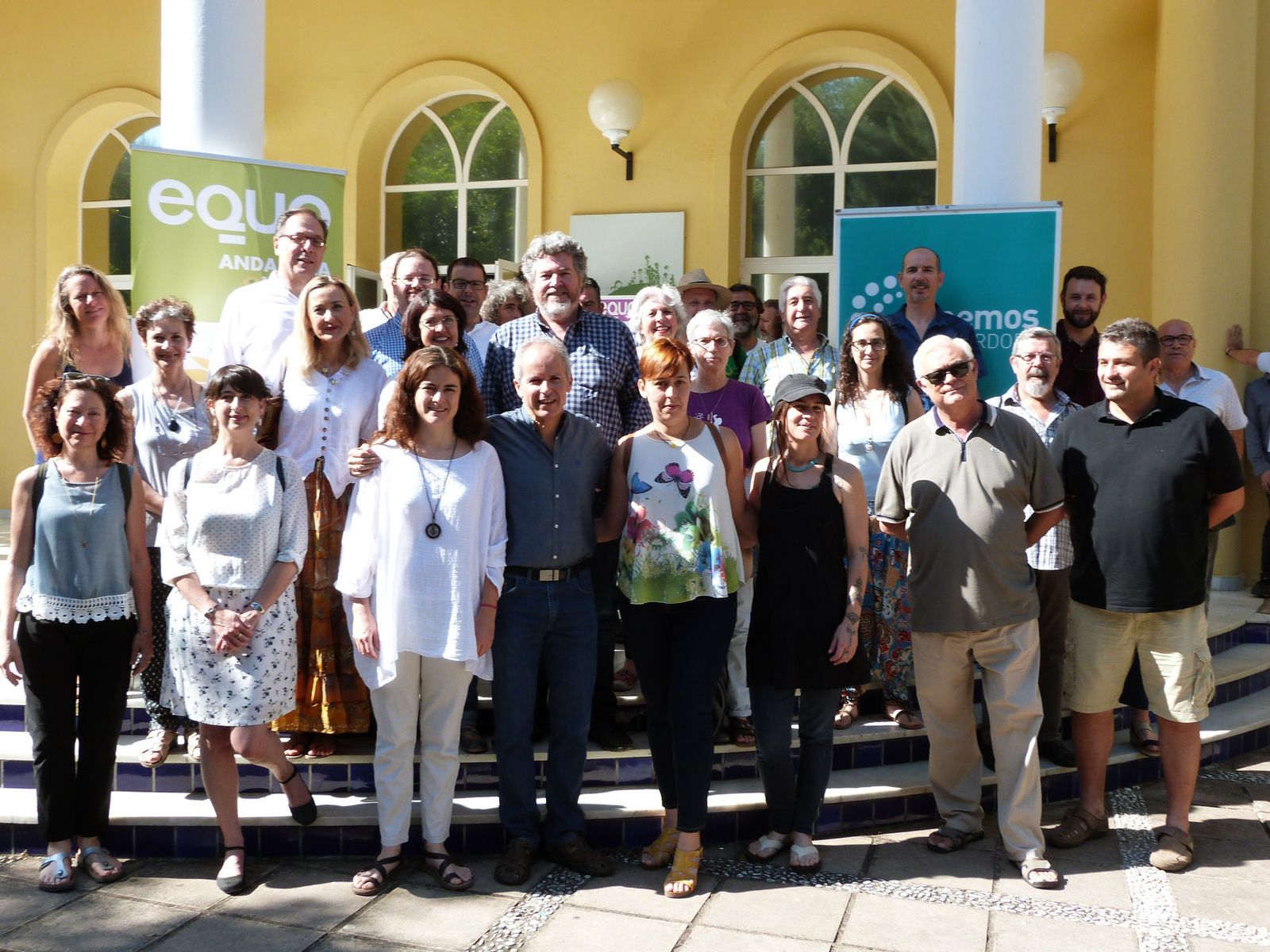 Algunos de los participantes en las jornadas.