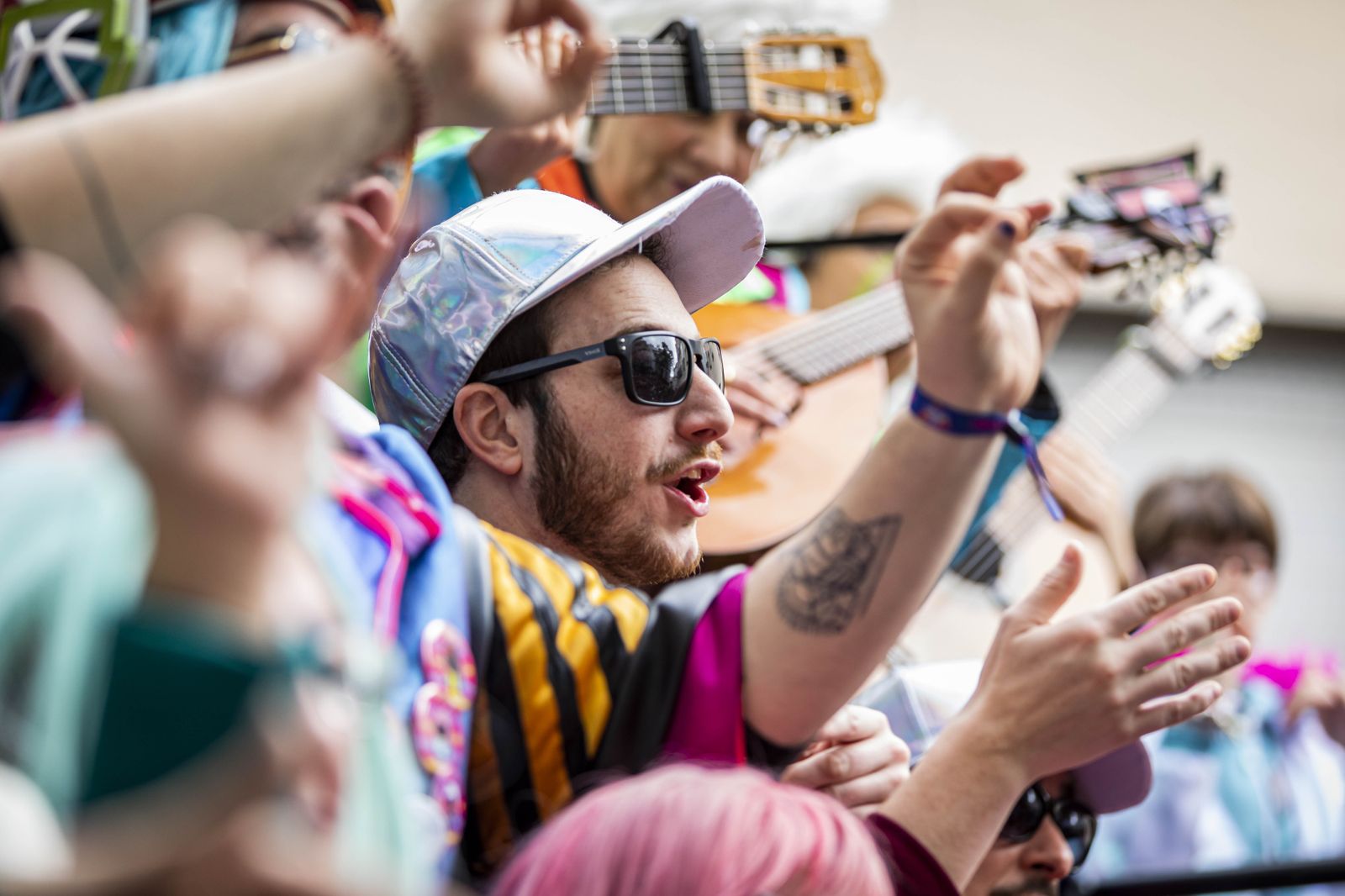 Carnaval de Cádiz 2023: Todas las imágenes del segundo sábado, con coros y callejeras