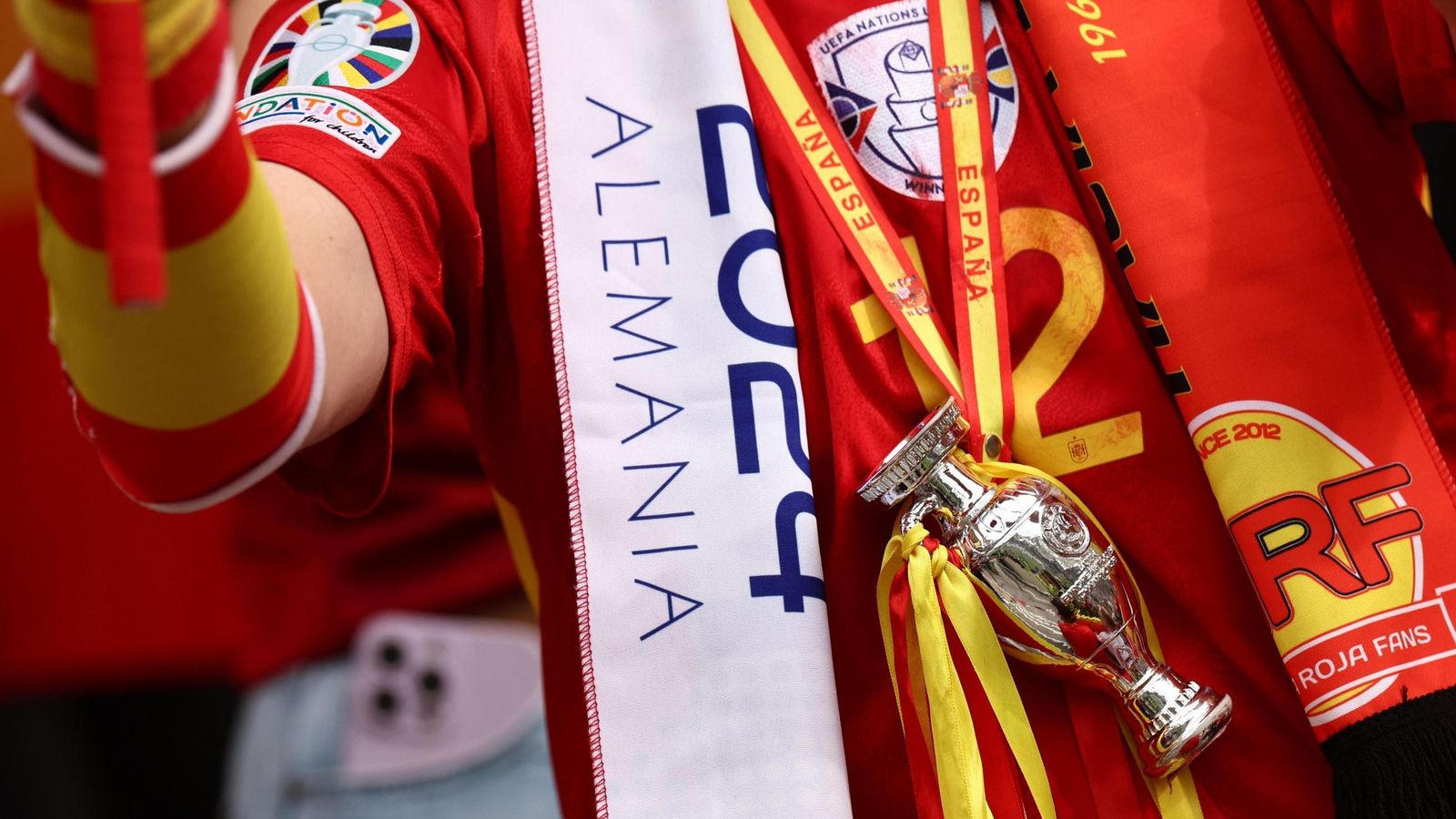 Las mejores fotos del España - Alemania